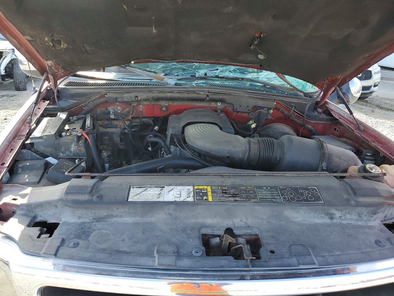 2002 Ford F150 Supercrew Red vin: 1FTRW07612KA75829