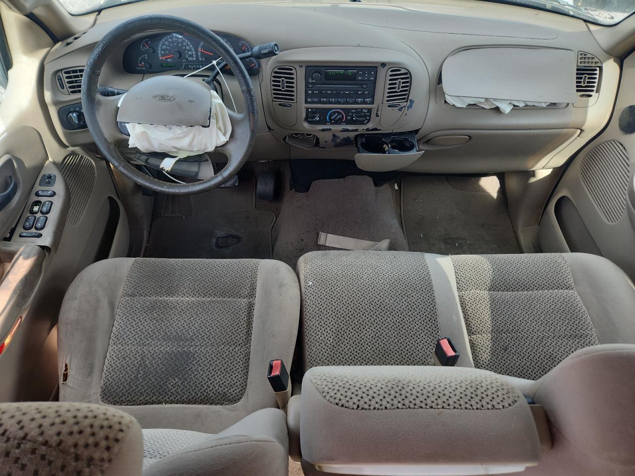 2002 Ford F150 Supercrew Tan vin: 1FTRW07612KB60220