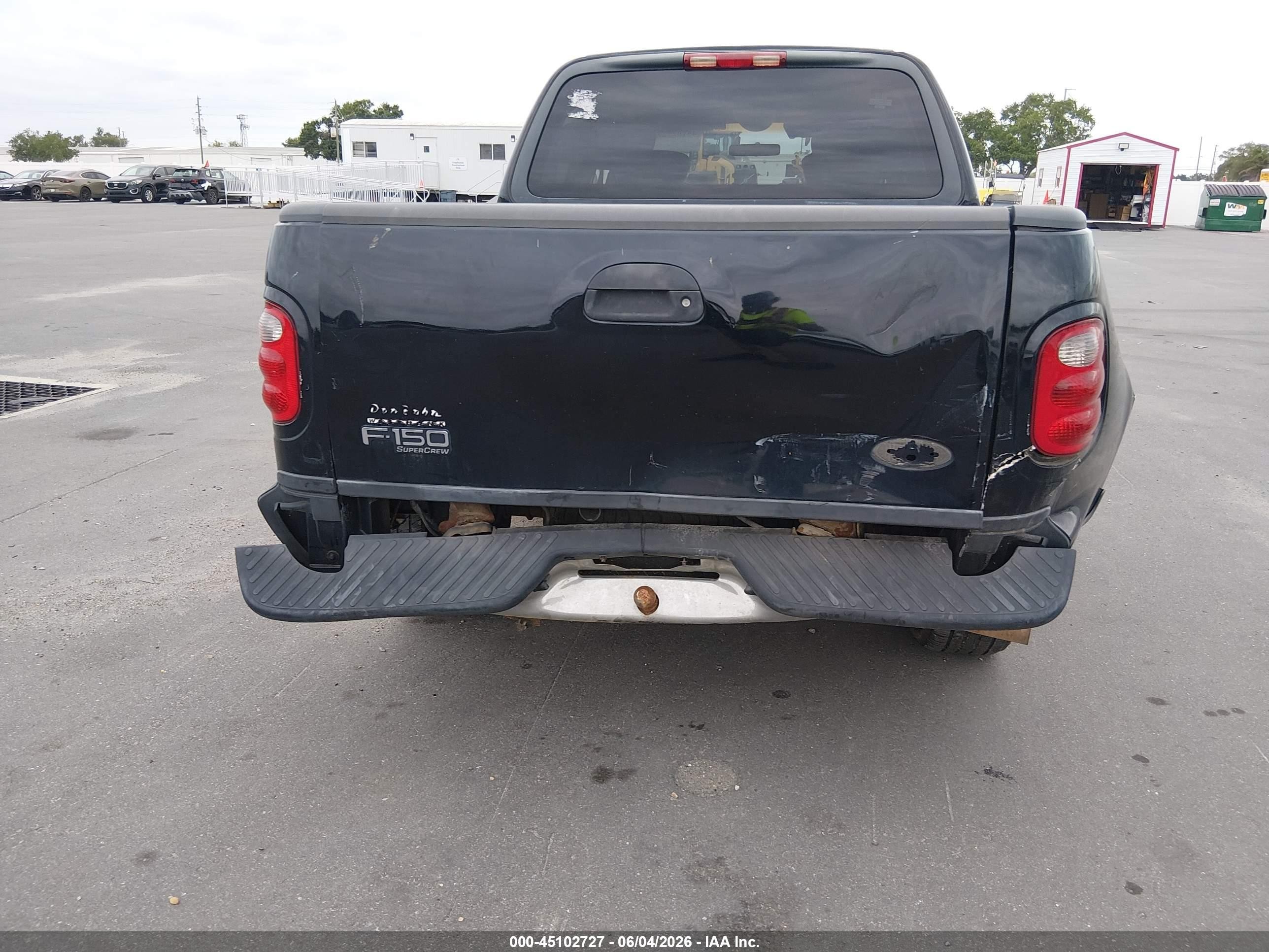 2003 Ford F-150 Lariat/xlt Black vin: 1FTRW07613KD68437