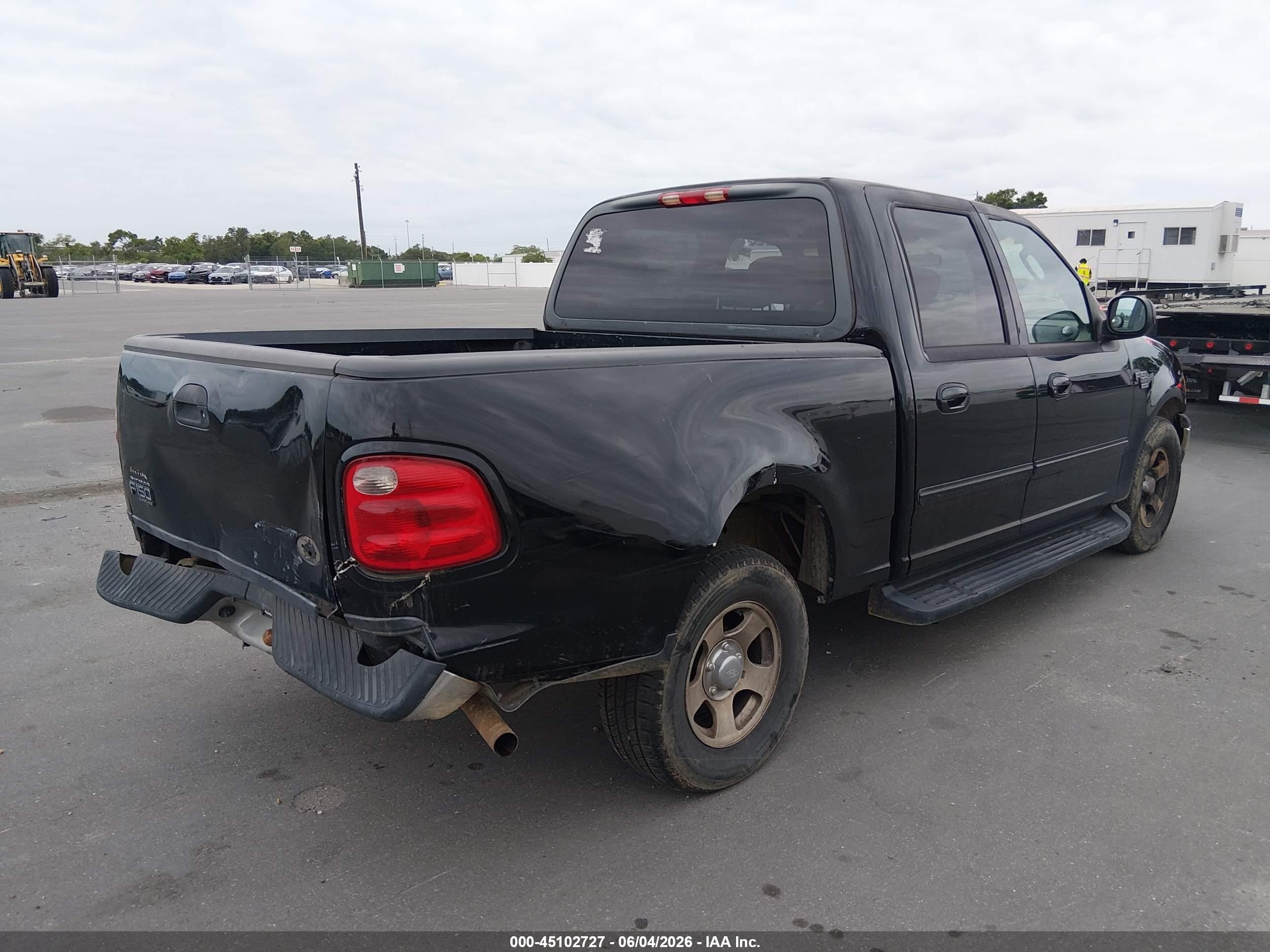 2003 Ford F-150 Lariat/xlt Black vin: 1FTRW07613KD68437
