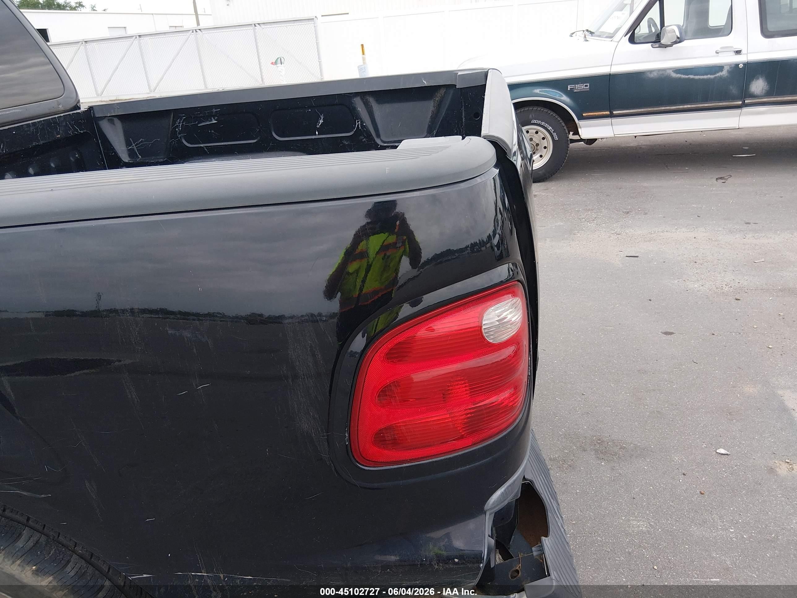 2003 Ford F-150 Lariat/xlt Black vin: 1FTRW07613KD68437