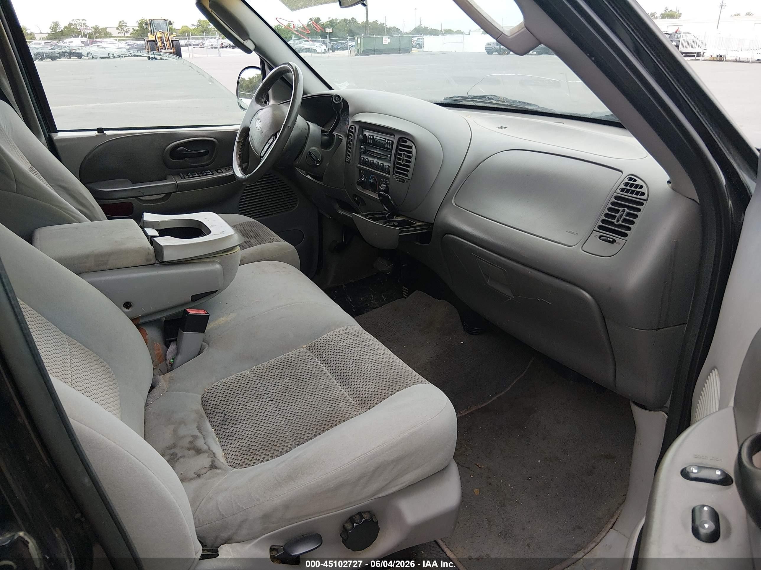 2003 Ford F-150 Lariat/xlt Black vin: 1FTRW07613KD68437