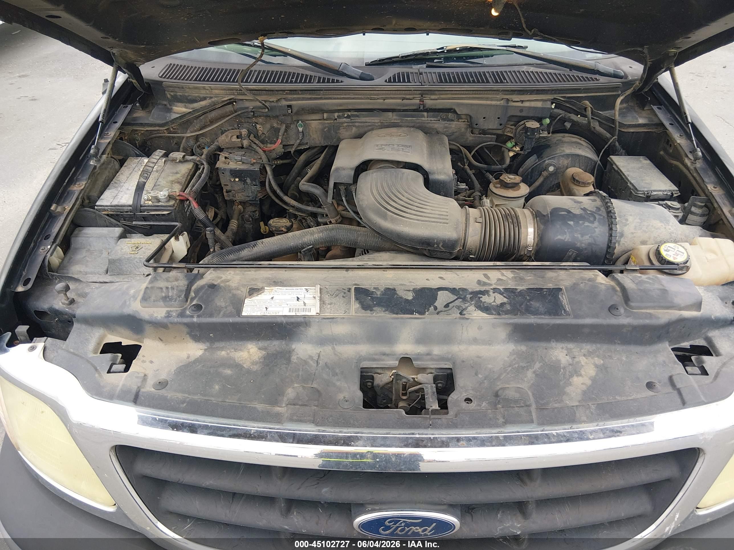 2003 Ford F-150 Lariat/xlt Black vin: 1FTRW07613KD68437