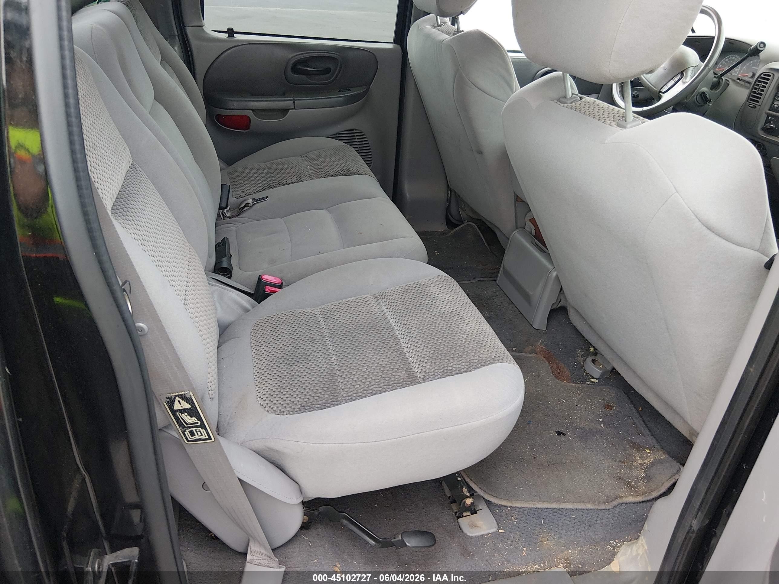 2003 Ford F-150 Lariat/xlt Black vin: 1FTRW07613KD68437