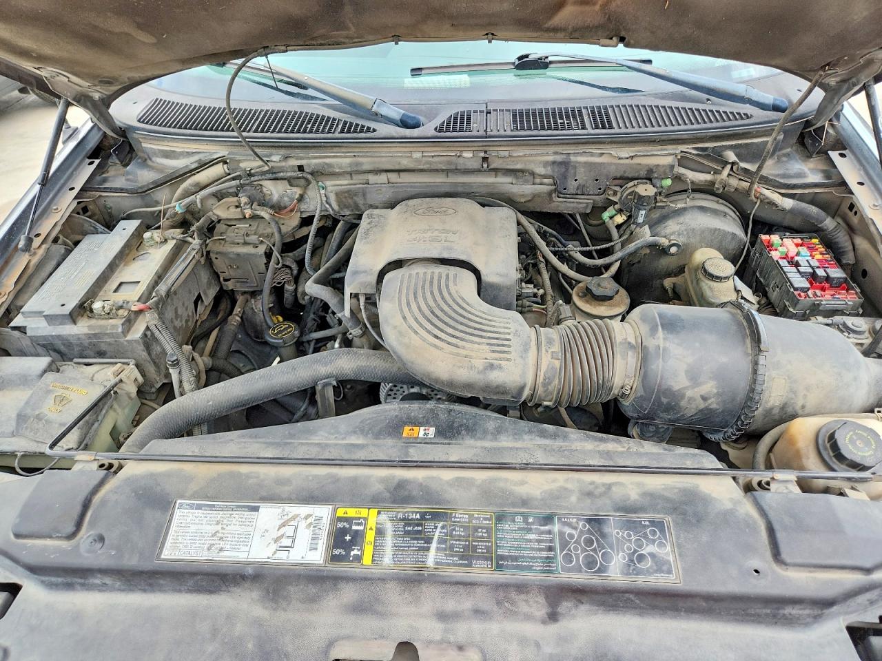 2002 Ford F150 Supercrew Gray vin: 1FTRW07622KA03313