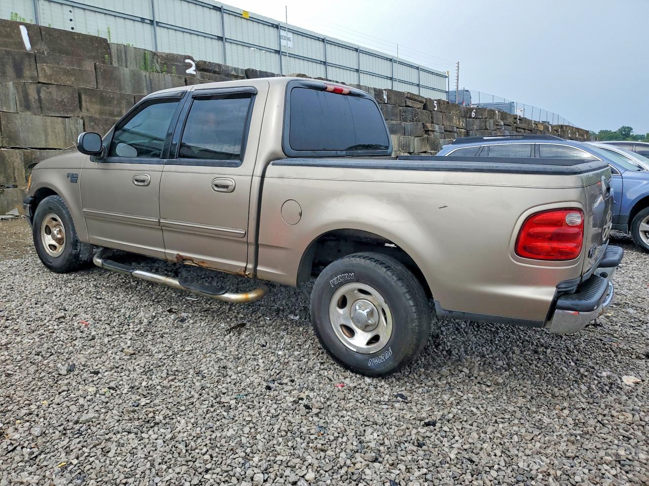 2002 Ford F150 Supercrew Желто-коричневый vin: 1FTRW07622KE20575