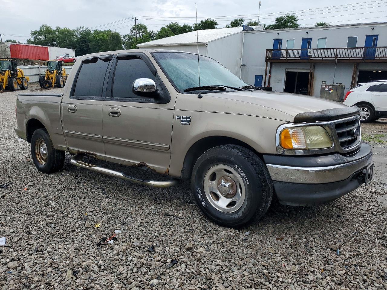 2002 Ford F150 Supercrew Желто-коричневый vin: 1FTRW07622KE20575