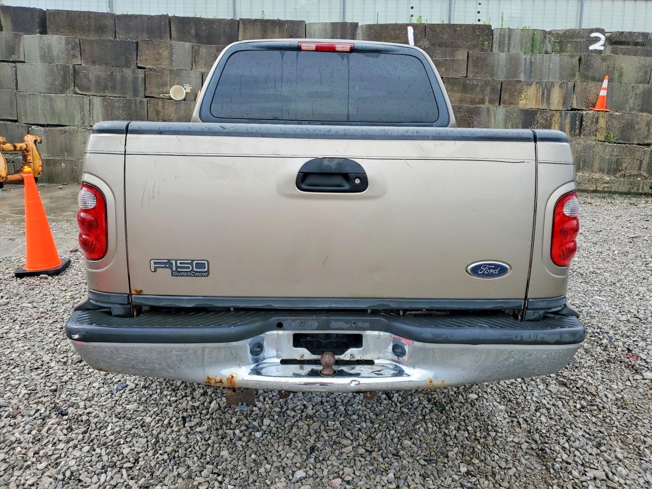 2002 Ford F150 Supercrew Желто-коричневый vin: 1FTRW07622KE20575