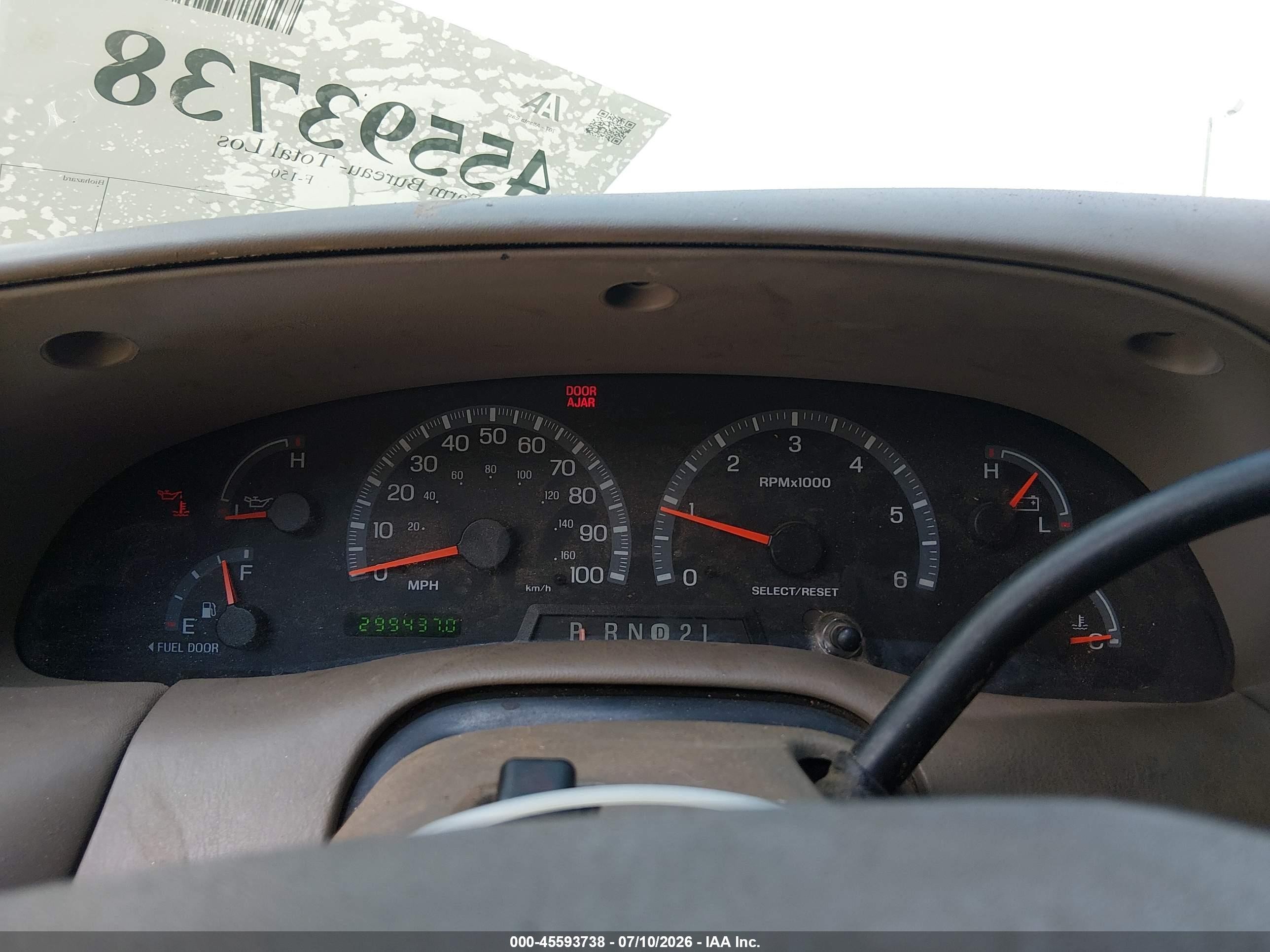 2003 Ford F-150 Lariat/xlt Red vin: 1FTRW07623KA20758