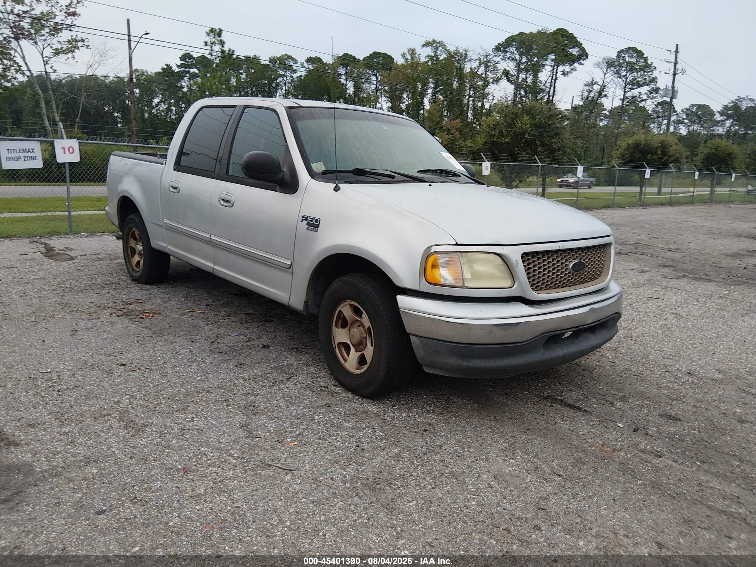 2003 Ford F-150 Lariat/xlt Silver vin: 1FTRW07623KA29508
