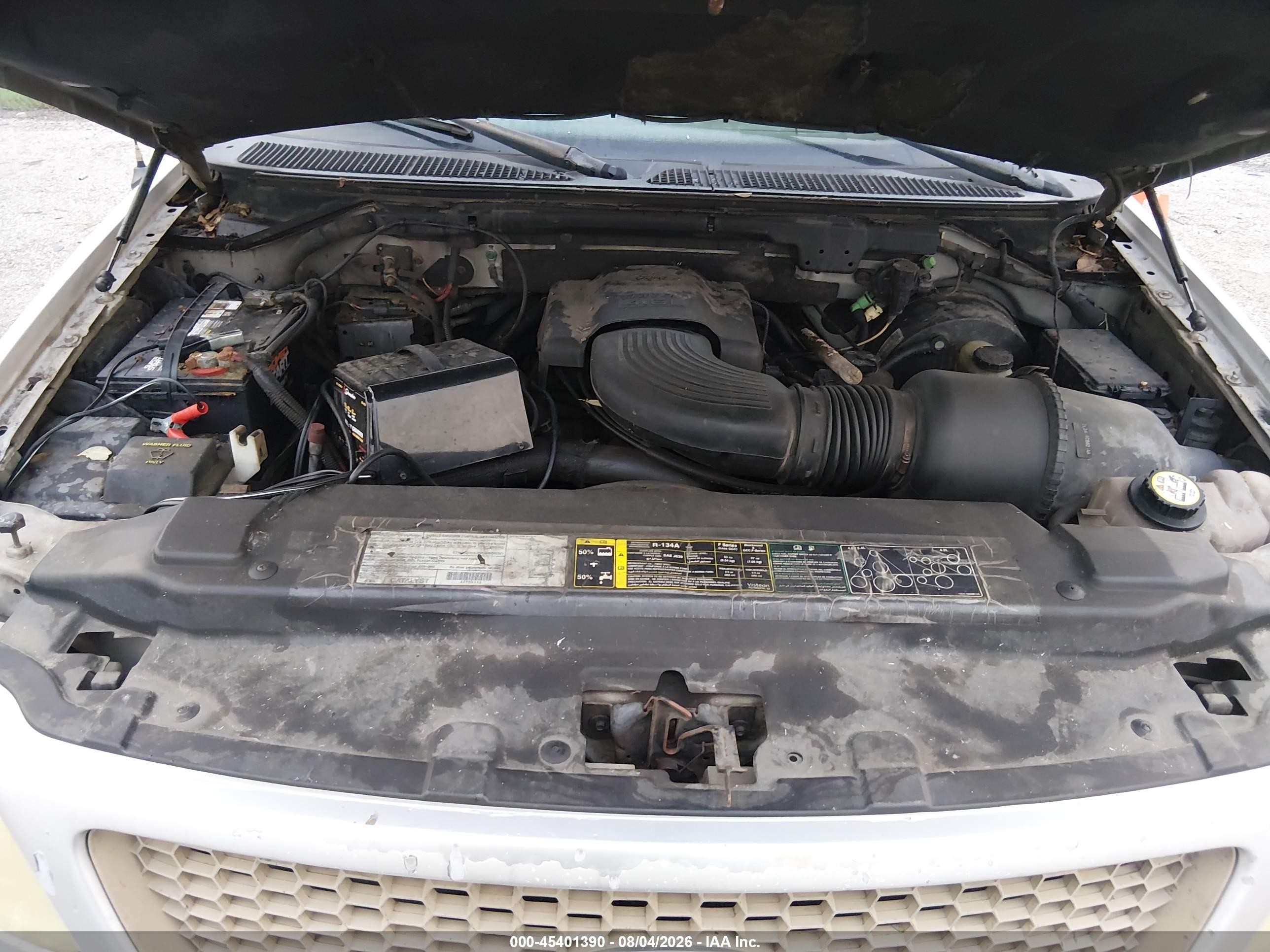 2003 Ford F-150 Lariat/xlt Silver vin: 1FTRW07623KA29508