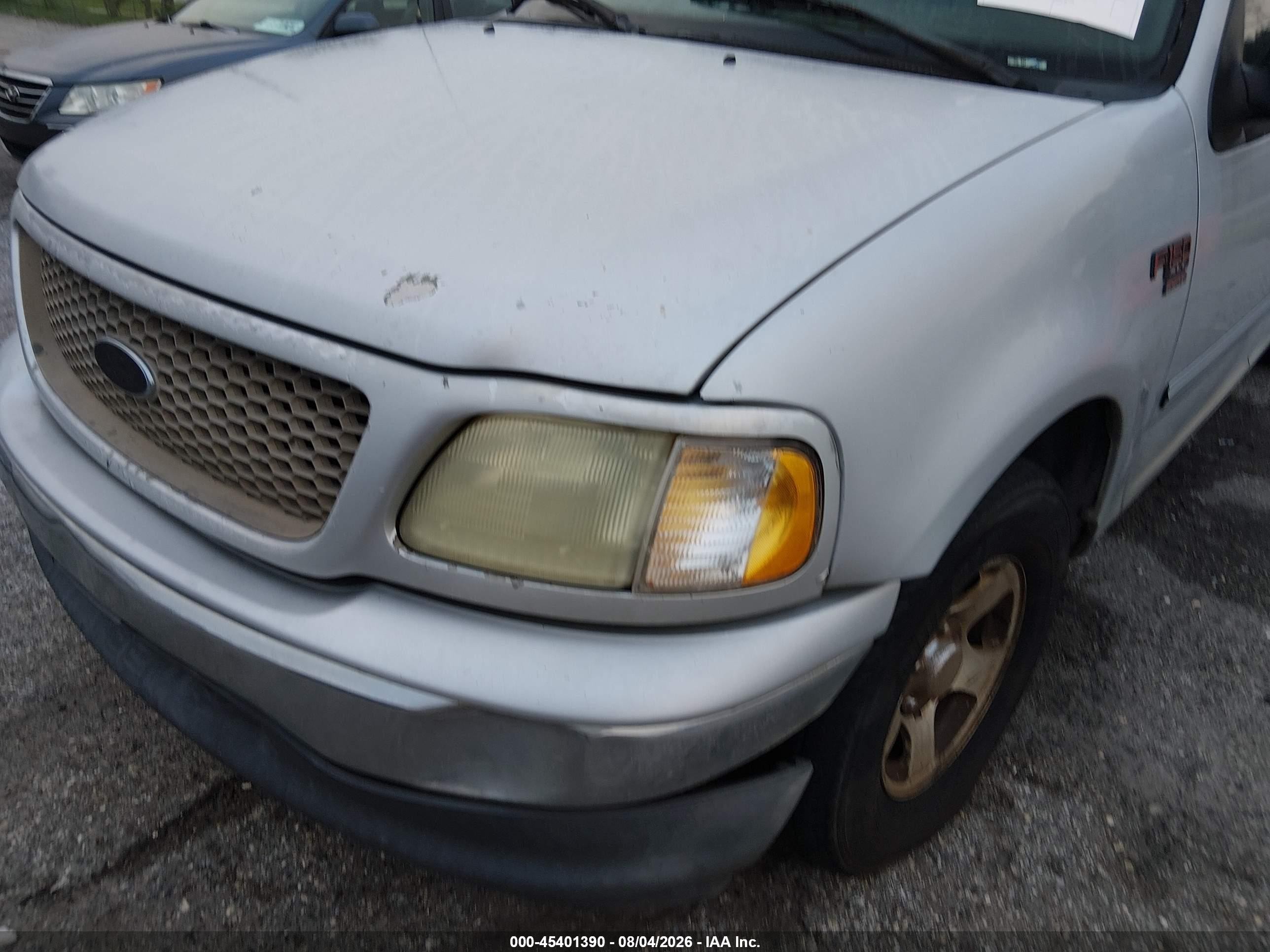 2003 Ford F-150 Lariat/xlt Silver vin: 1FTRW07623KA29508