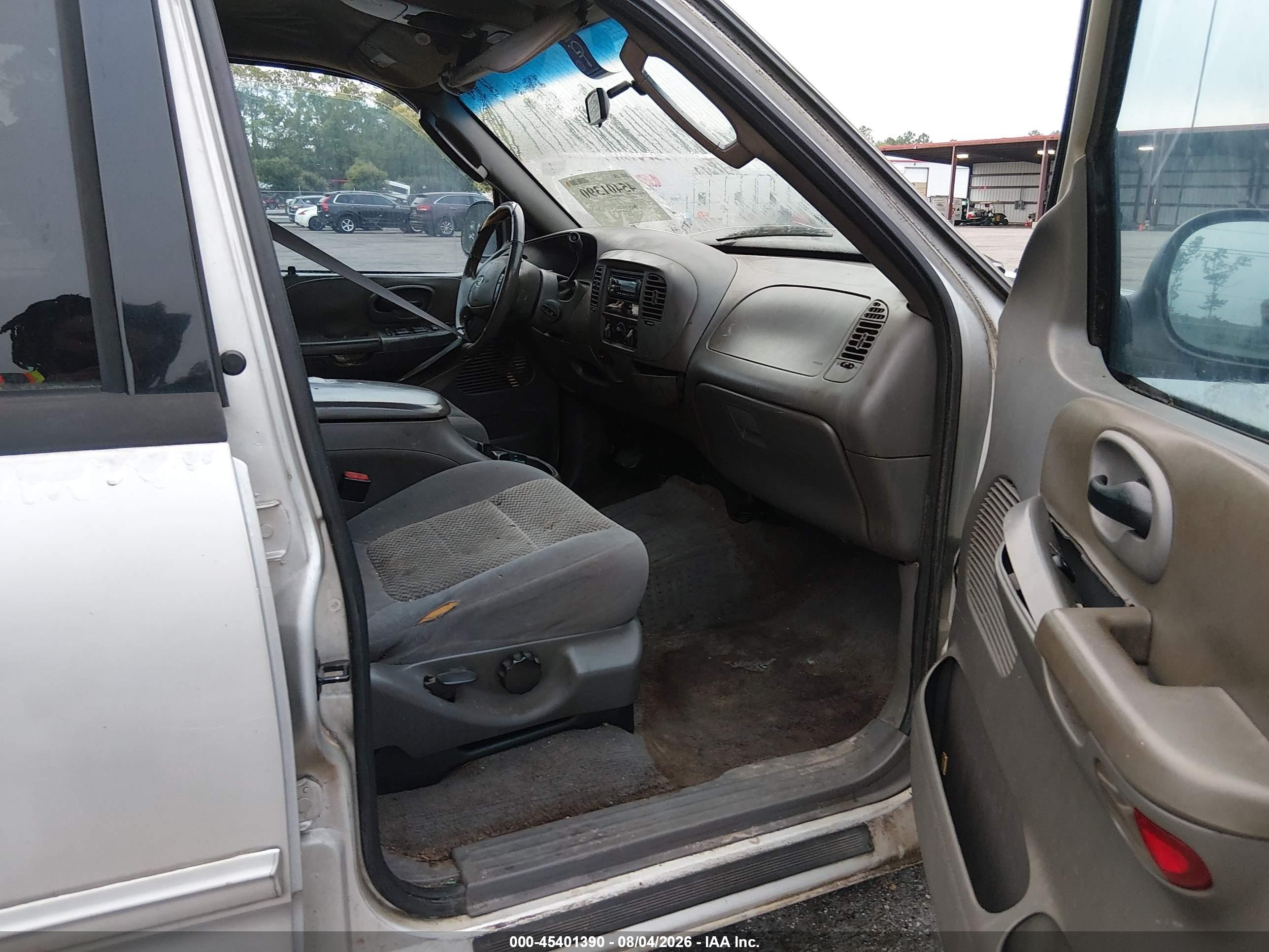 2003 Ford F-150 Lariat/xlt Silver vin: 1FTRW07623KA29508