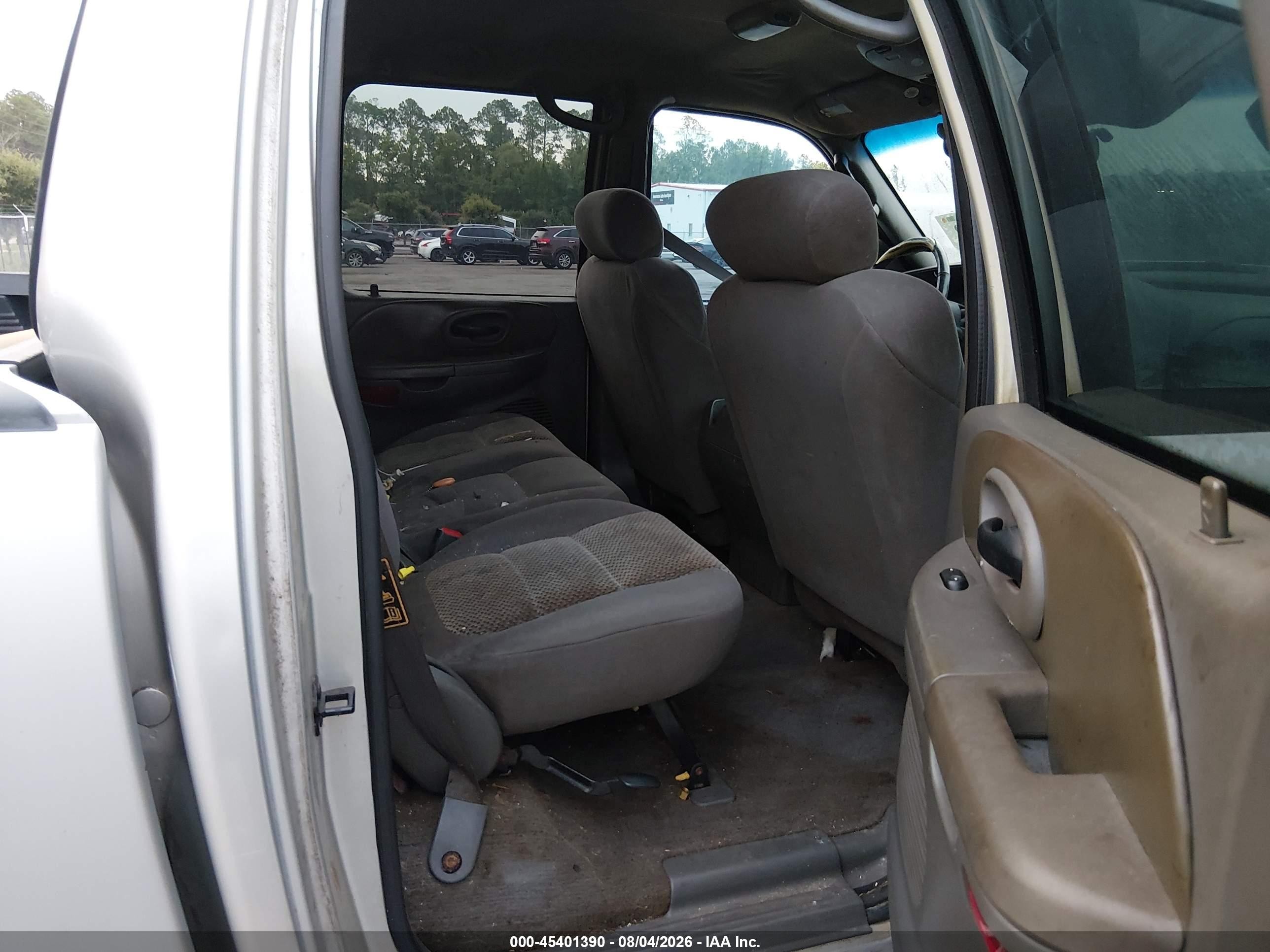 2003 Ford F-150 Lariat/xlt Silver vin: 1FTRW07623KA29508