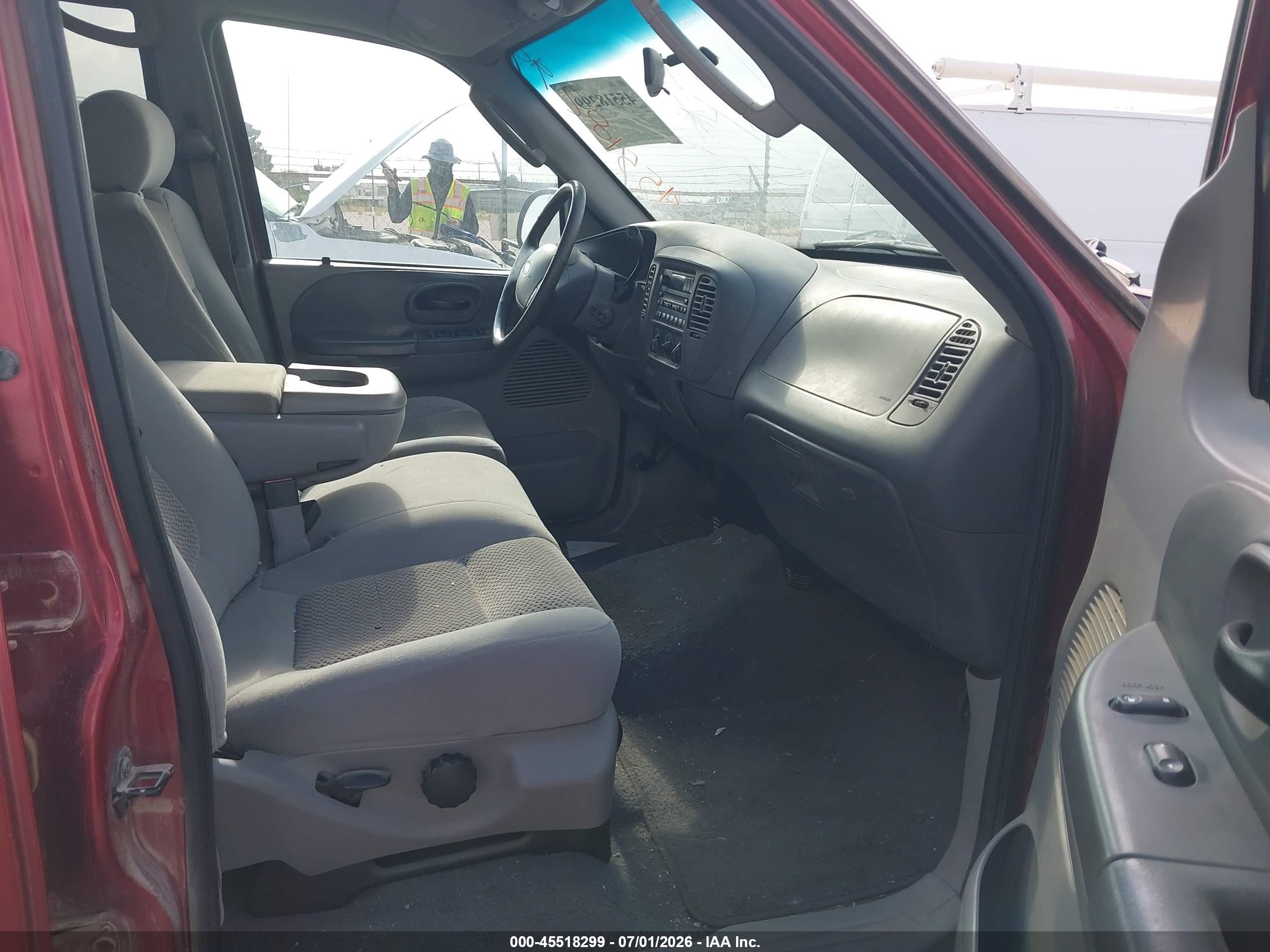 2003 Ford F-150 Lariat/xlt Red vin: 1FTRW07623KD36094