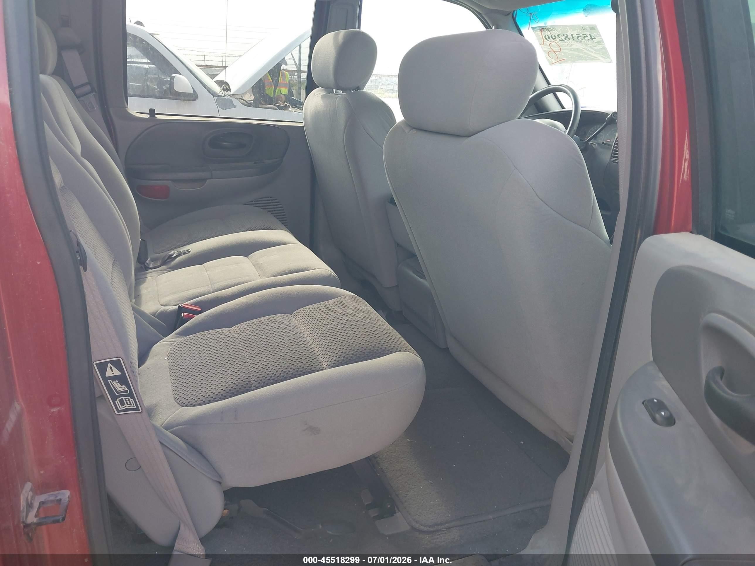 2003 Ford F-150 Lariat/xlt Red vin: 1FTRW07623KD36094