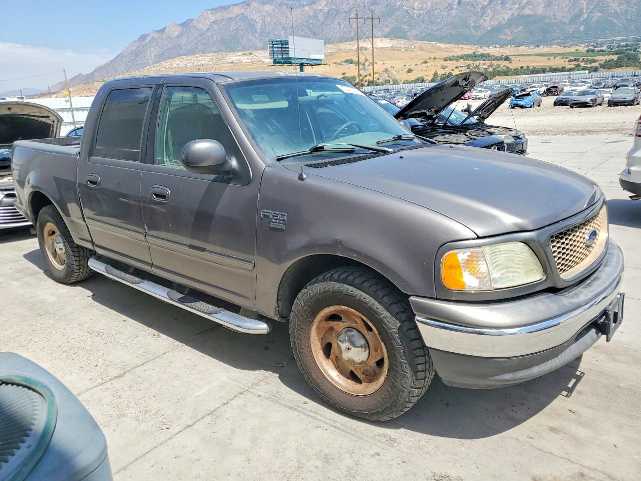 2003 Ford F150 Supercrew Brown vin: 1FTRW07623KD69516