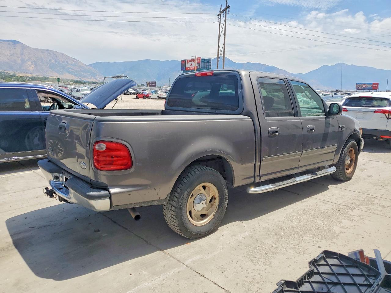2003 Ford F150 Supercrew Brown vin: 1FTRW07623KD69516