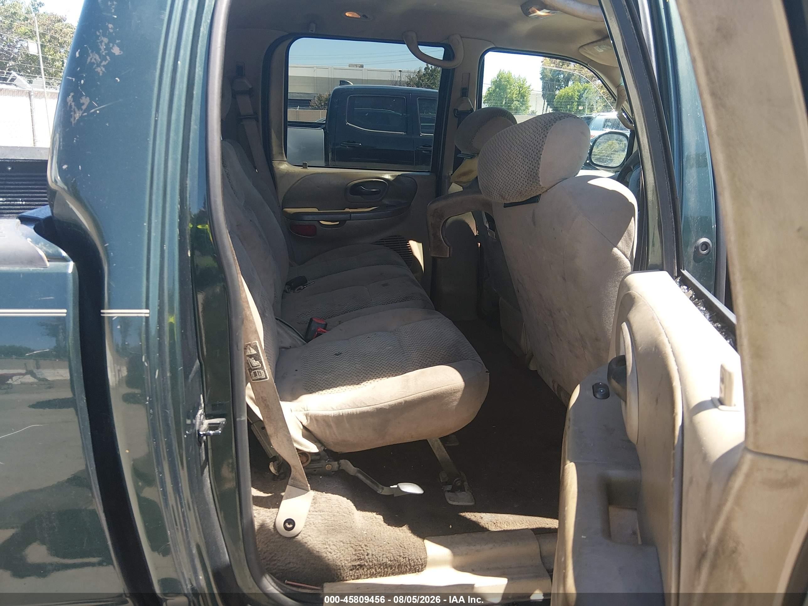 2002 Ford F-150 Lariat/xlt Green vin: 1FTRW07632KB40325