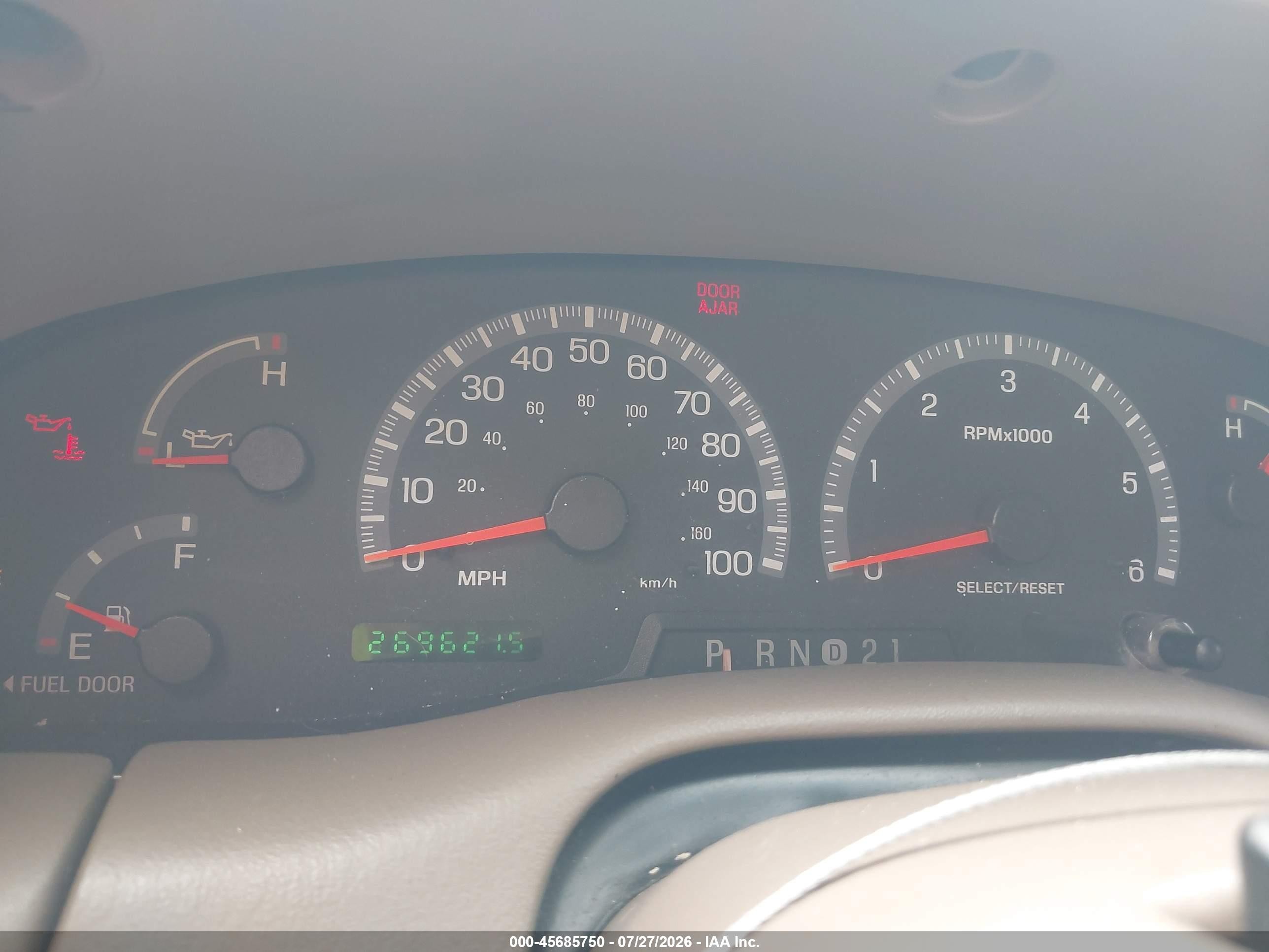2003 Ford F-150 Lariat/xlt Blue vin: 1FTRW07633KB05804