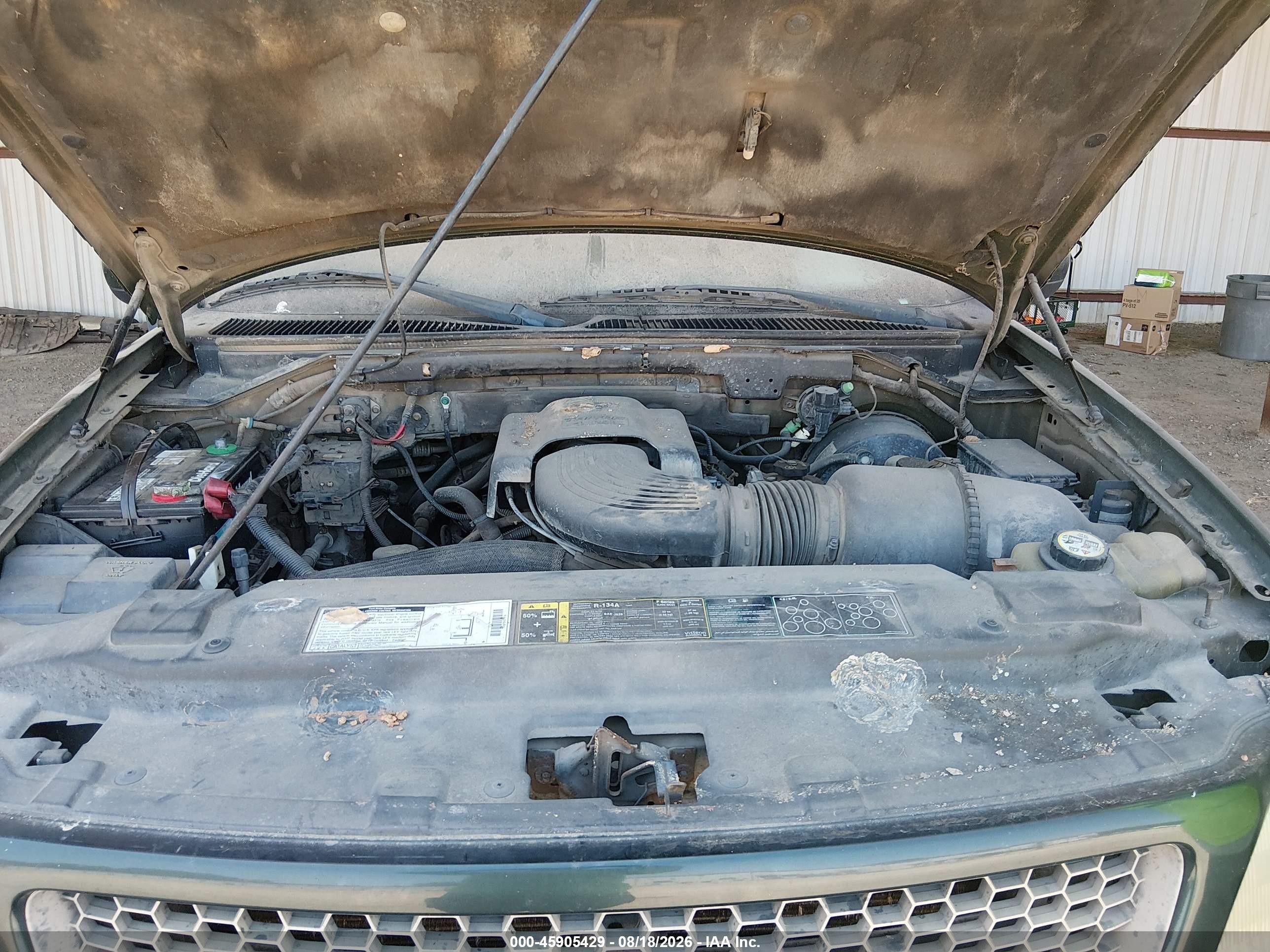 2002 Ford F-150 Lariat/xlt Green vin: 1FTRW07642KE34591
