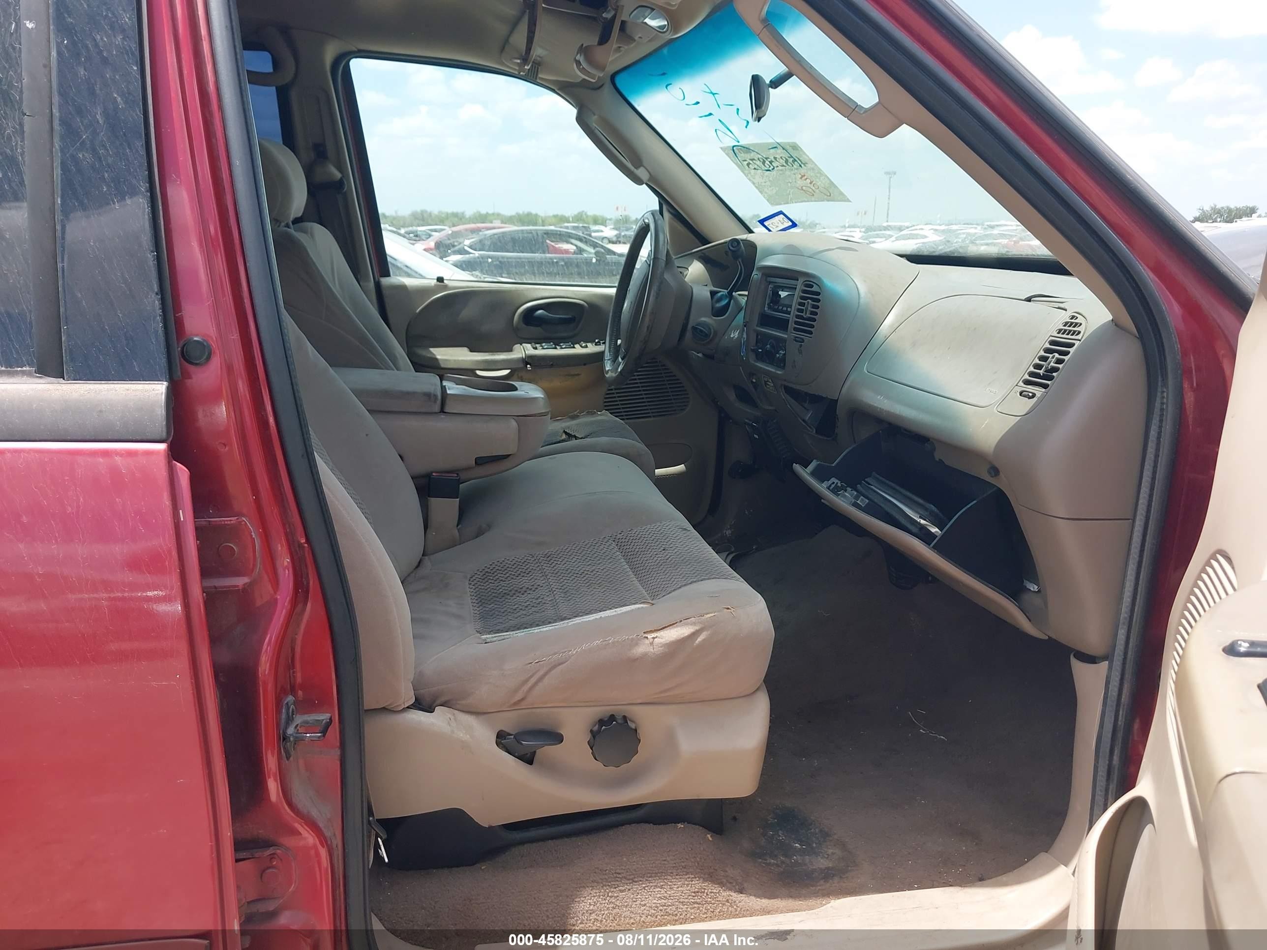 2003 Ford F-150 Lariat/xlt Red vin: 1FTRW07643KD51101
