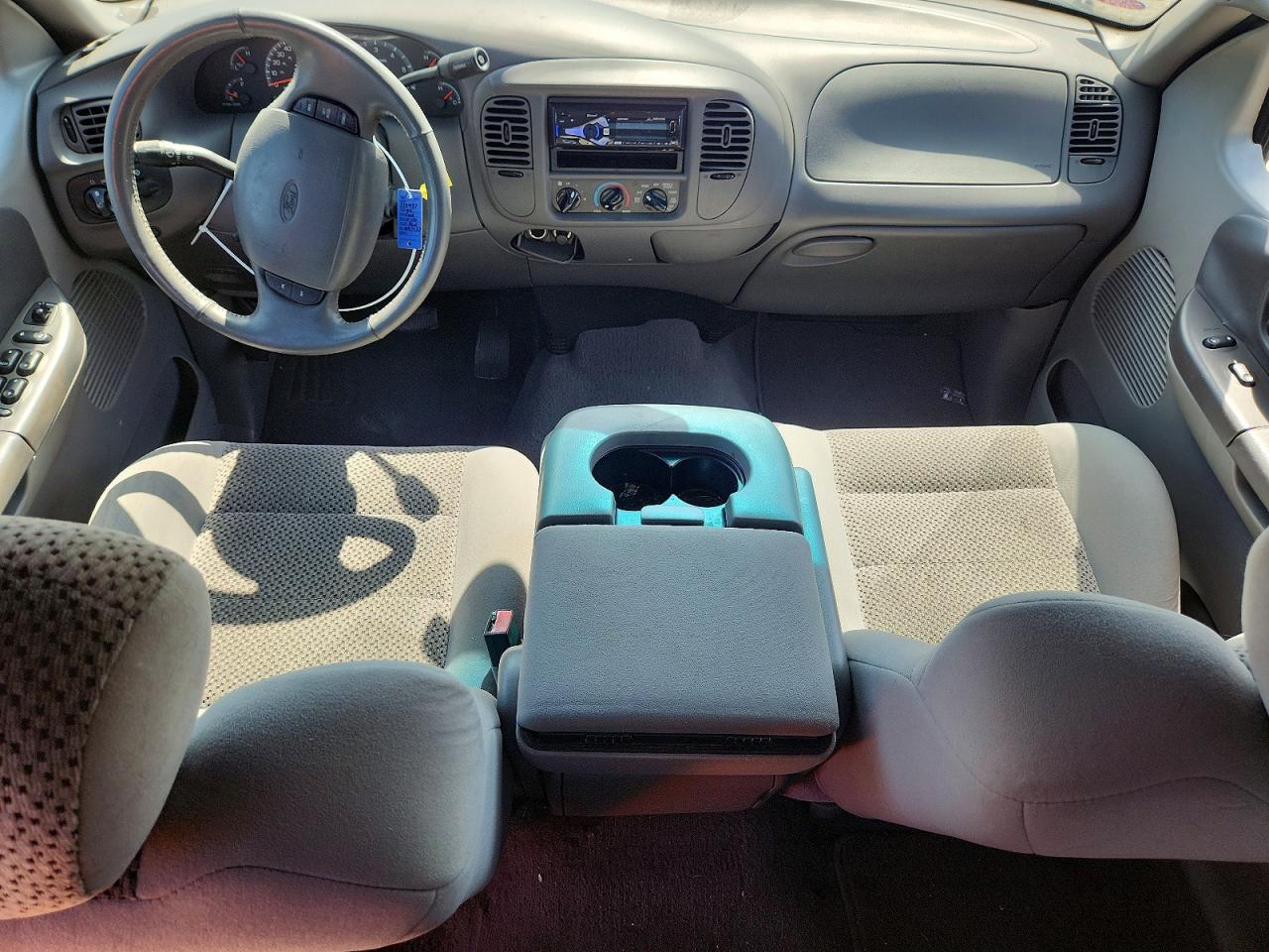 2002 Ford F150 Supercrew Blue vin: 1FTRW07652KA97137