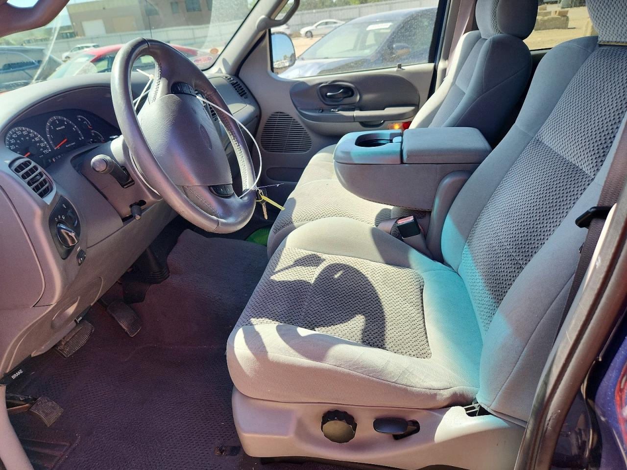 2002 Ford F150 Supercrew Blue vin: 1FTRW07652KA97137