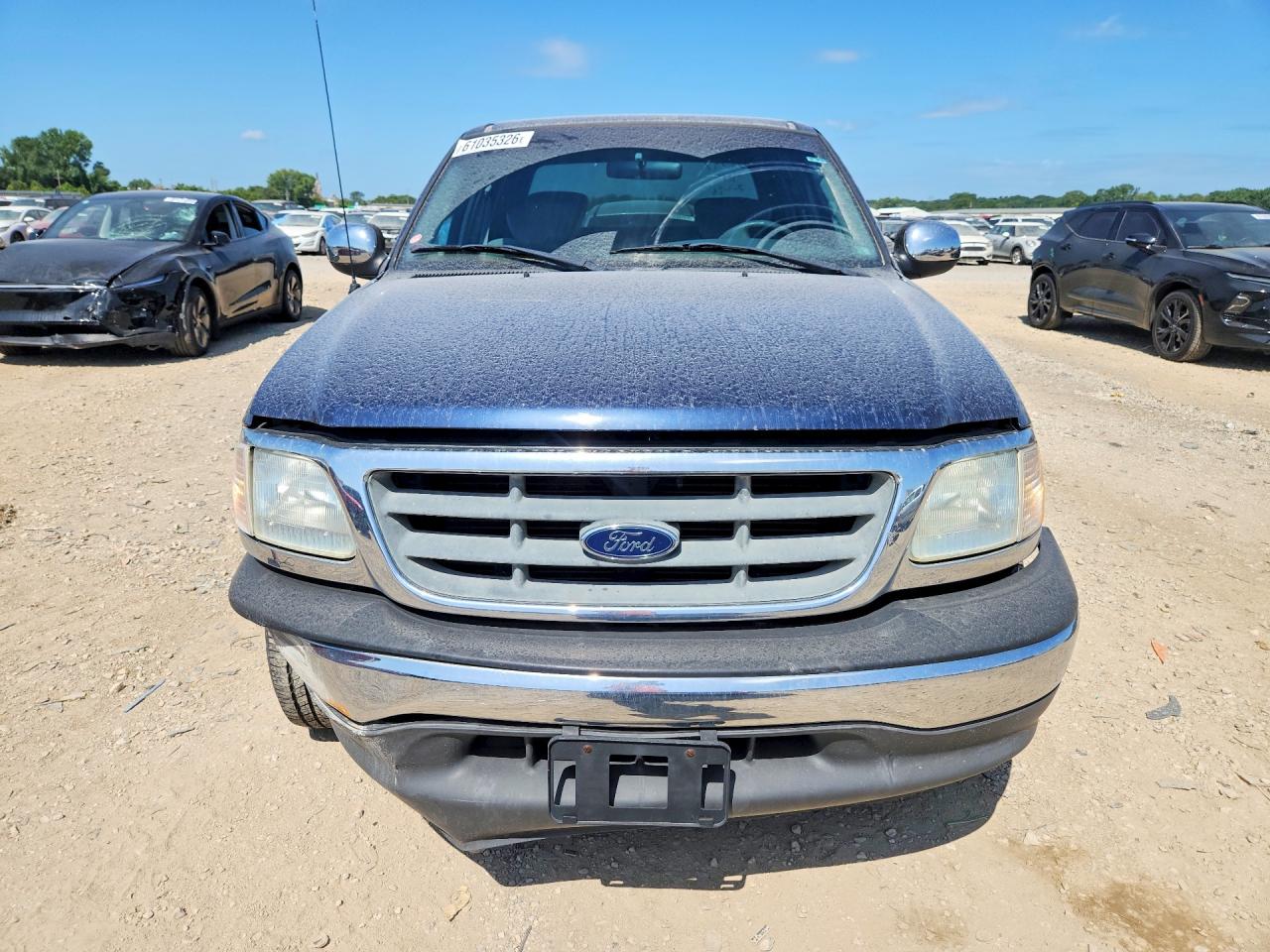 2002 Ford F150 Supercrew Blue vin: 1FTRW07652KA97137
