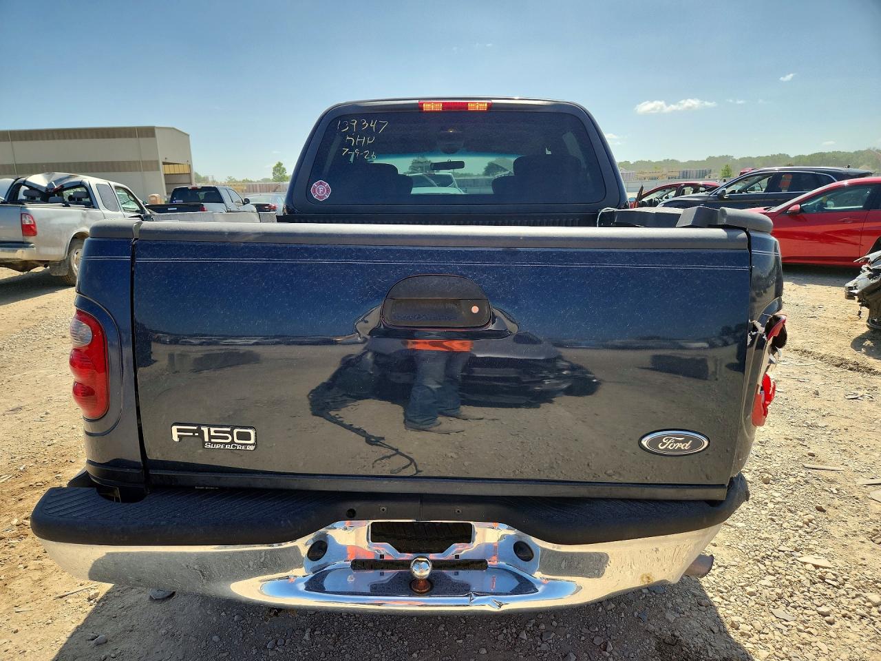 2002 Ford F150 Supercrew Blue vin: 1FTRW07652KA97137