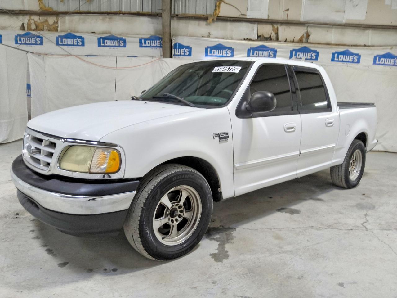 2003 Ford F150 Supercrew White vin: 1FTRW07653KA13657