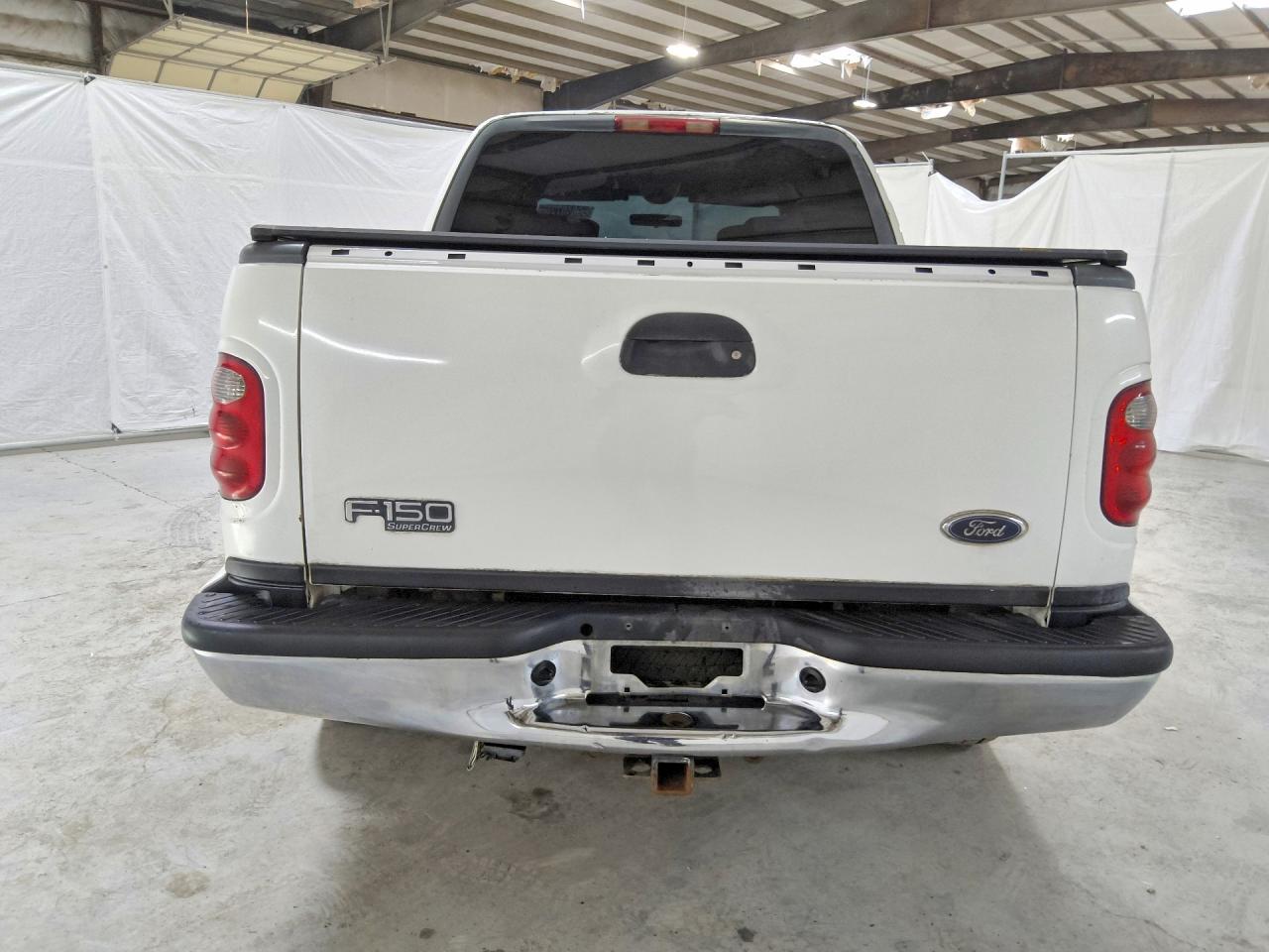 2003 Ford F150 Supercrew White vin: 1FTRW07653KA13657