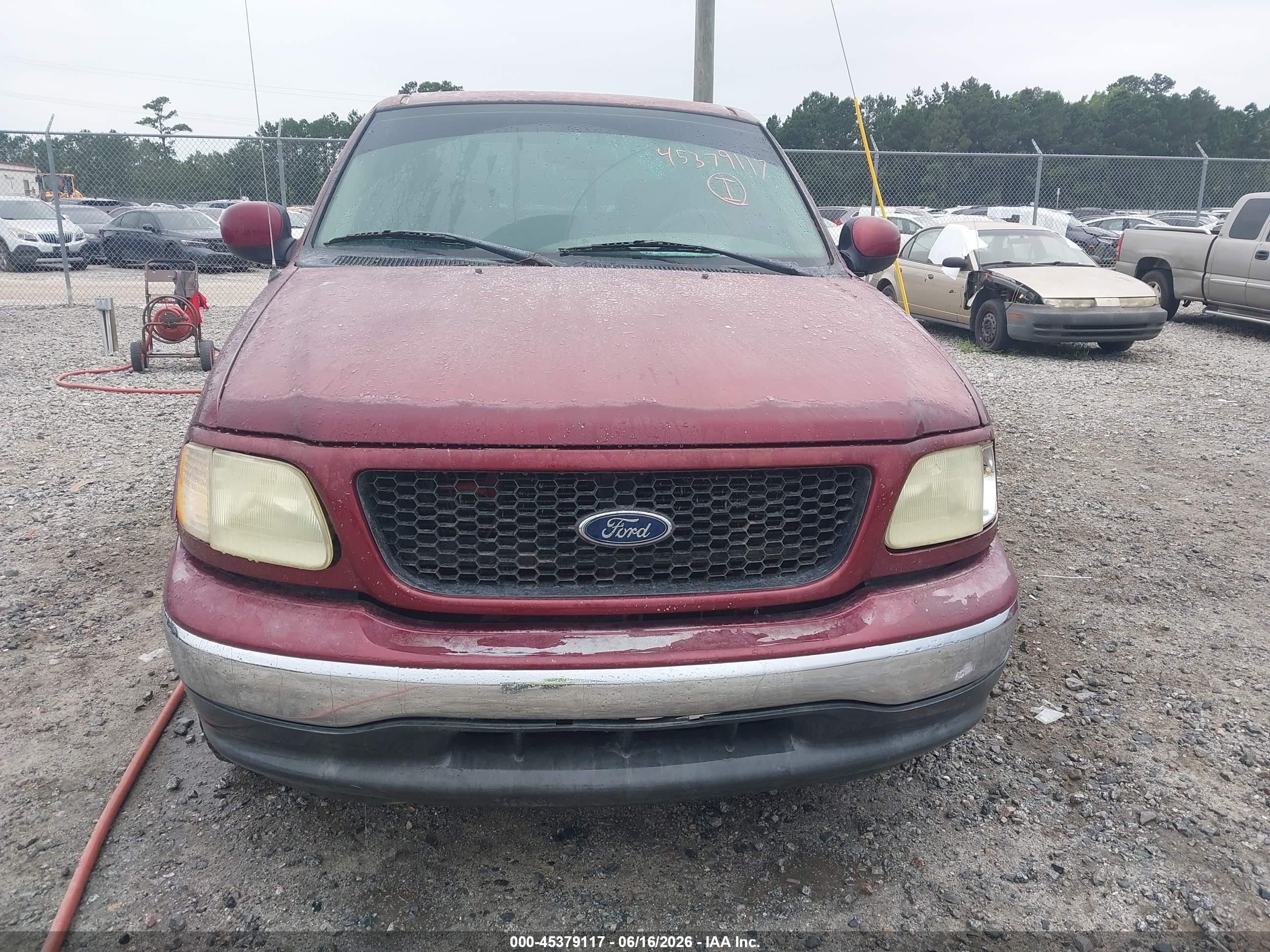 2003 Ford F-150 Lariat/xlt Бордовый vin: 1FTRW07653KA54659