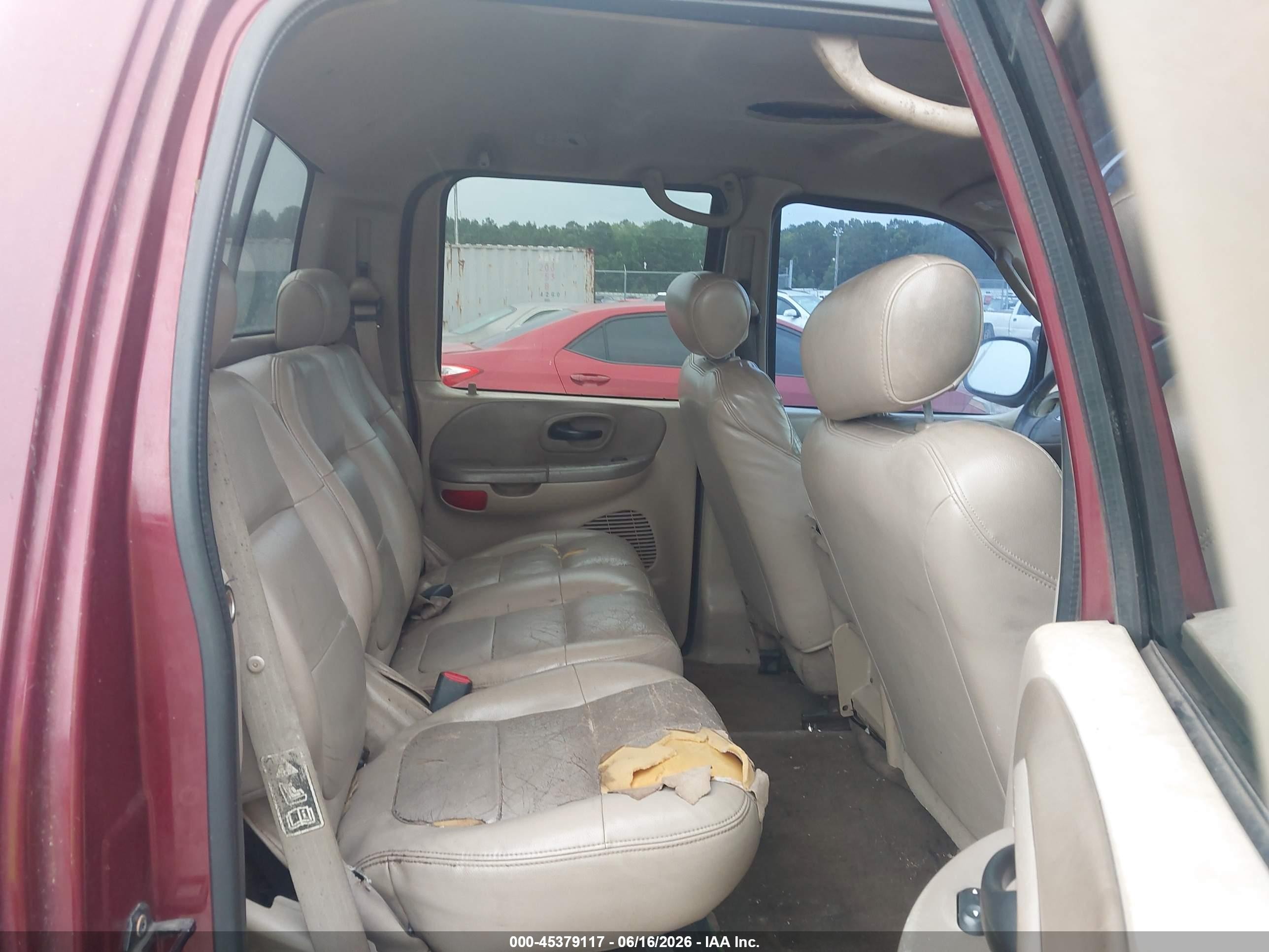 2003 Ford F-150 Lariat/xlt Бордовый vin: 1FTRW07653KA54659