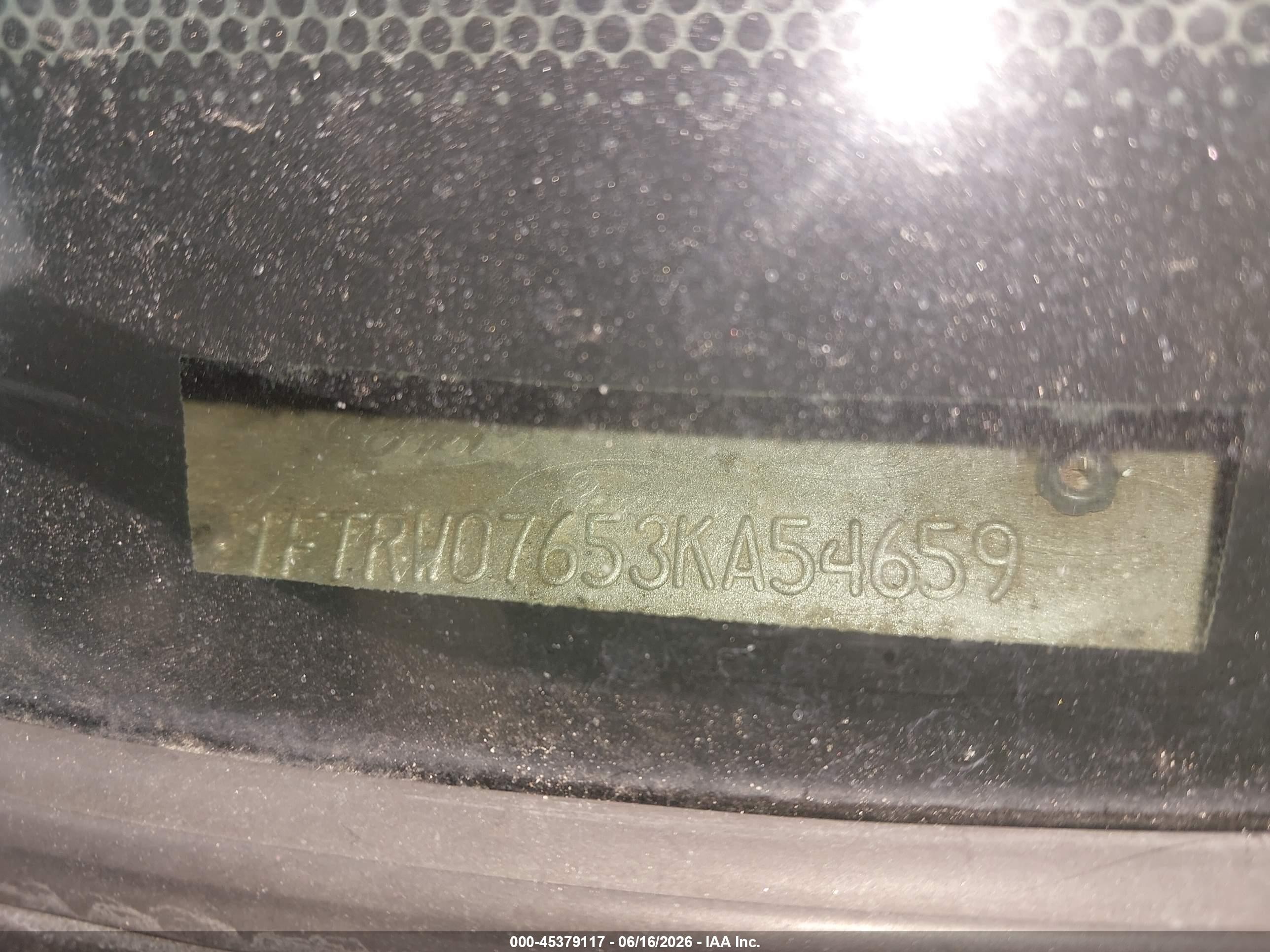 2003 Ford F-150 Lariat/xlt Бордовый vin: 1FTRW07653KA54659