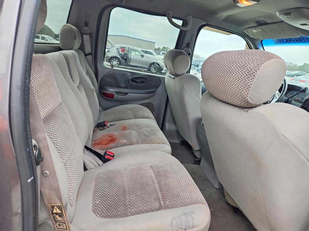 2002 Ford F150 Supercrew Gray vin: 1FTRW07662KA85322