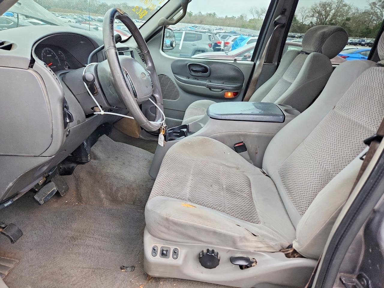 2002 Ford F150 Supercrew Gray vin: 1FTRW07662KA85322