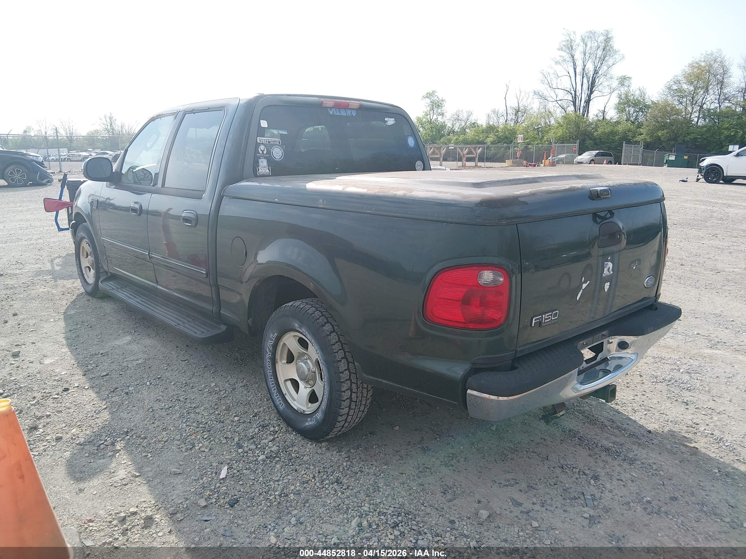 2002 Ford F-150 Lariat/xlt Зеленый vin: 1FTRW07662KD62261