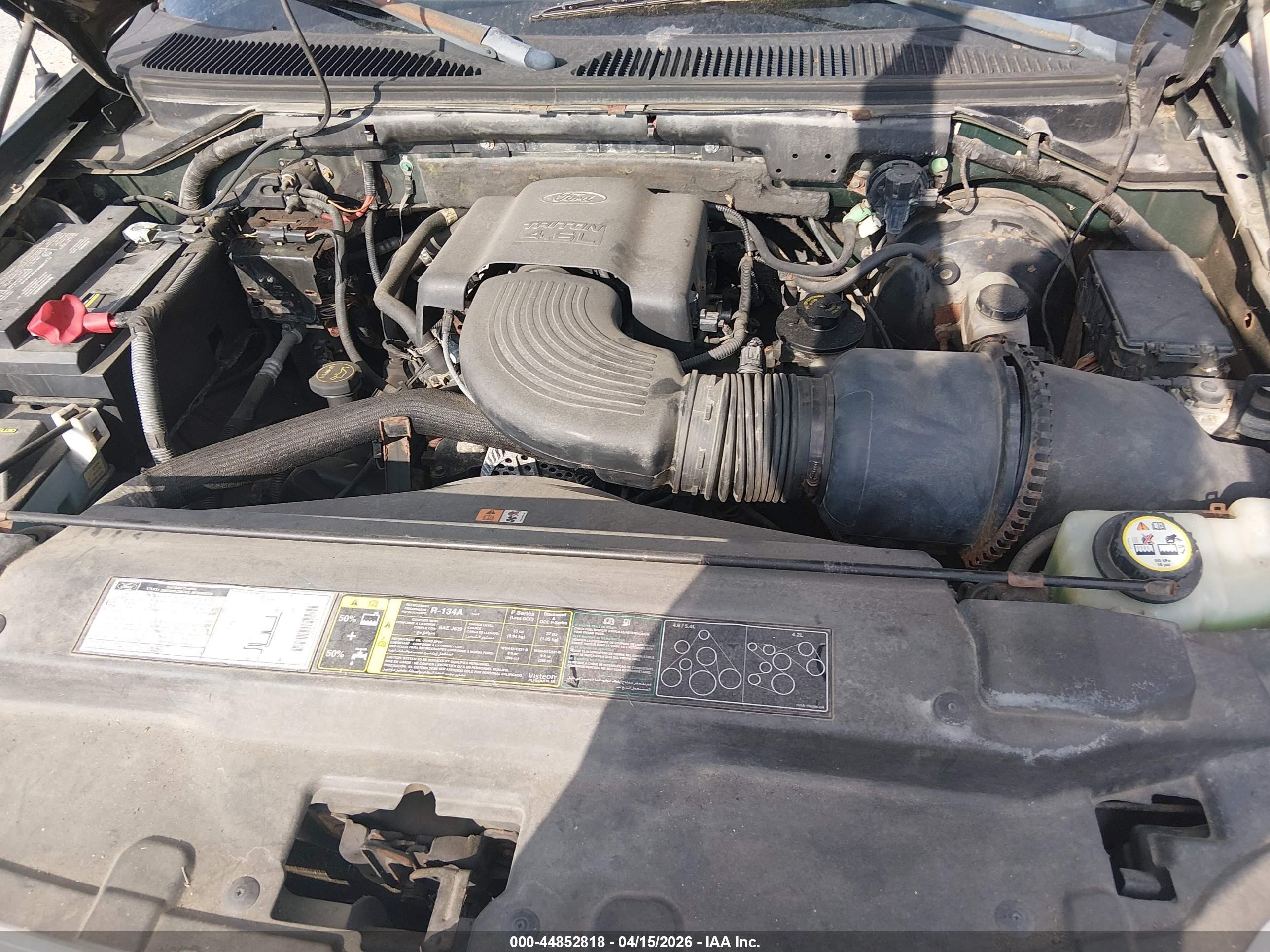 2002 Ford F-150 Lariat/xlt Зеленый vin: 1FTRW07662KD62261