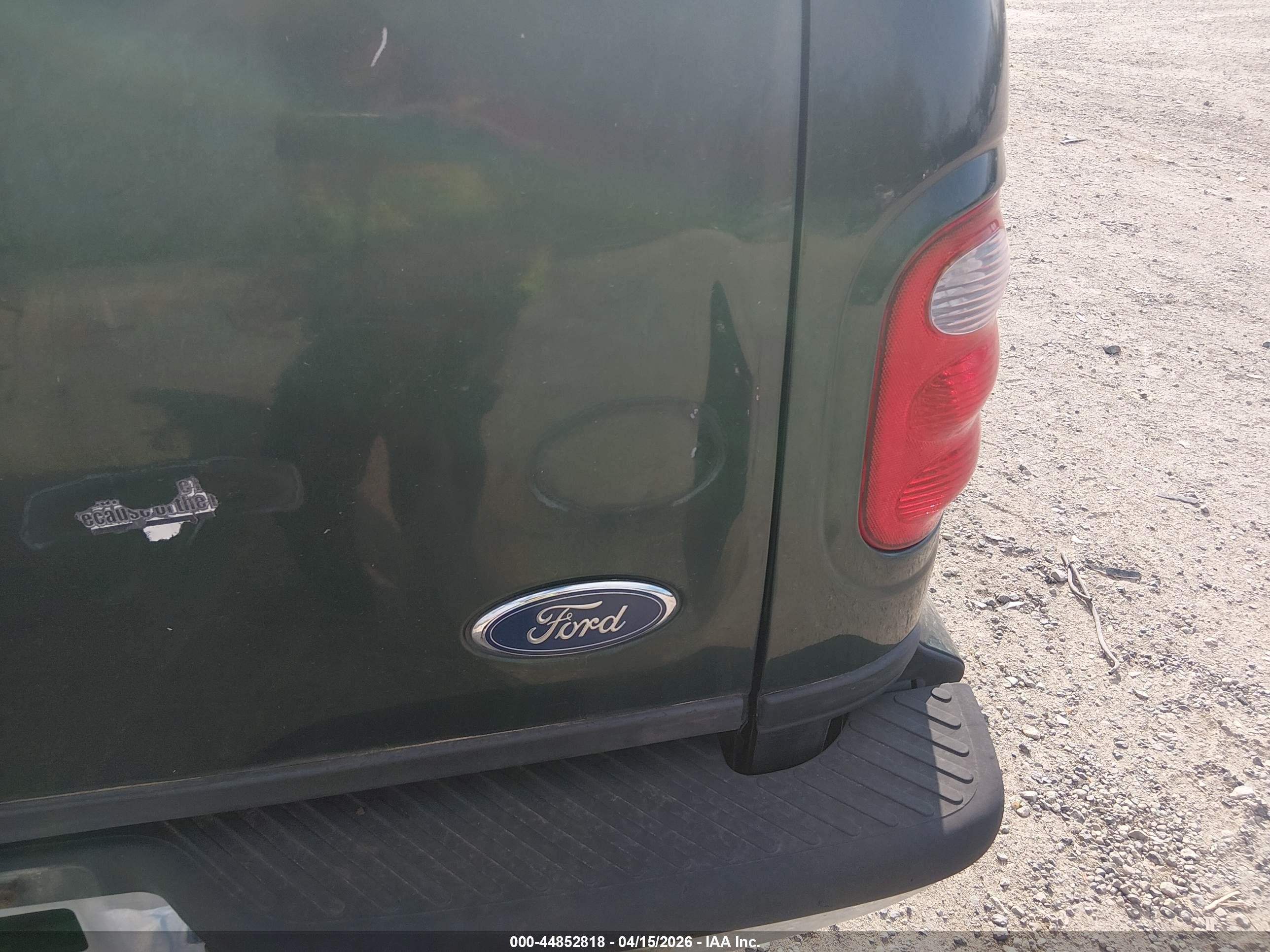 2002 Ford F-150 Lariat/xlt Зеленый vin: 1FTRW07662KD62261