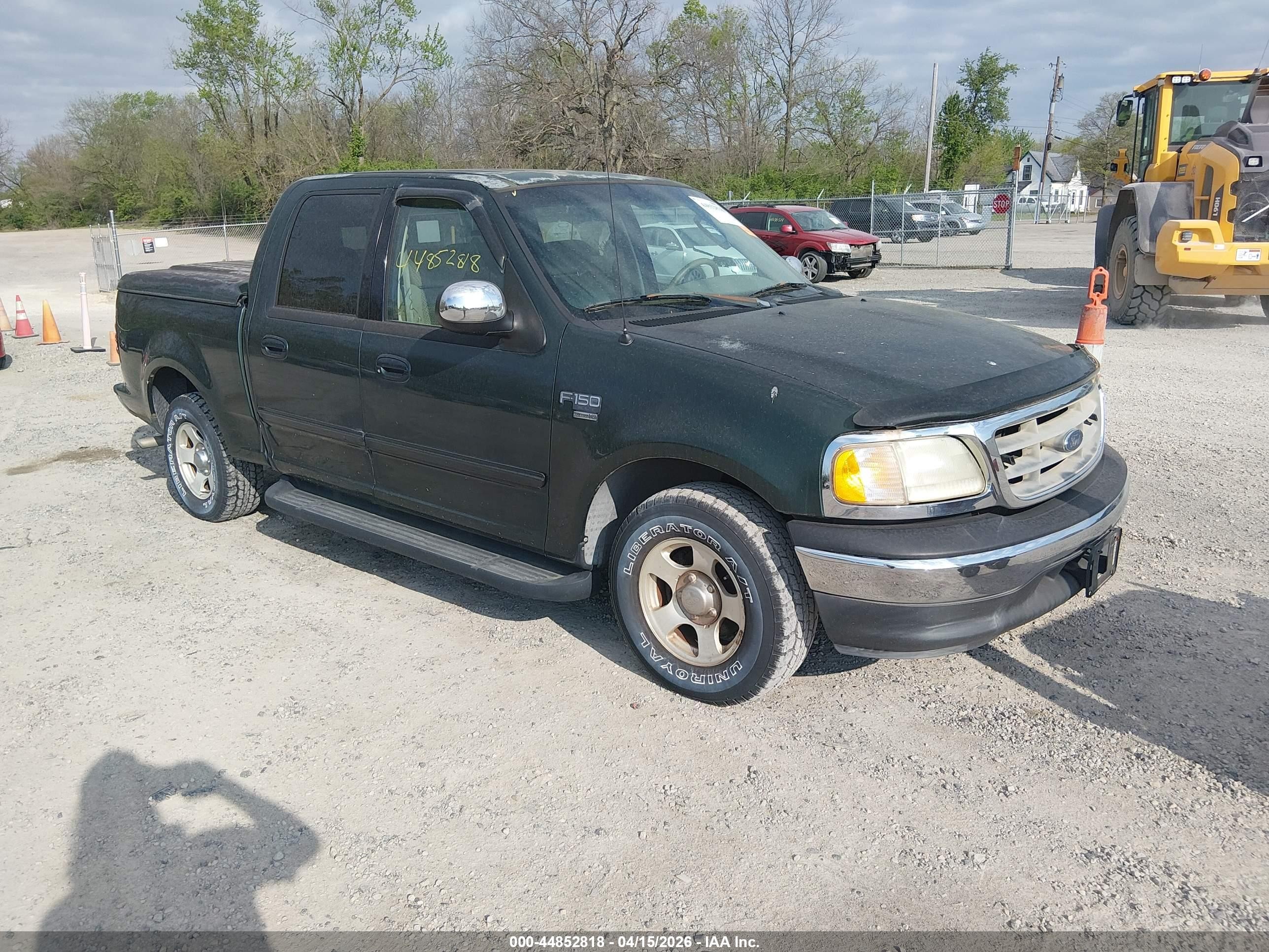 2002 Ford F-150 Lariat/xlt Зеленый vin: 1FTRW07662KD62261