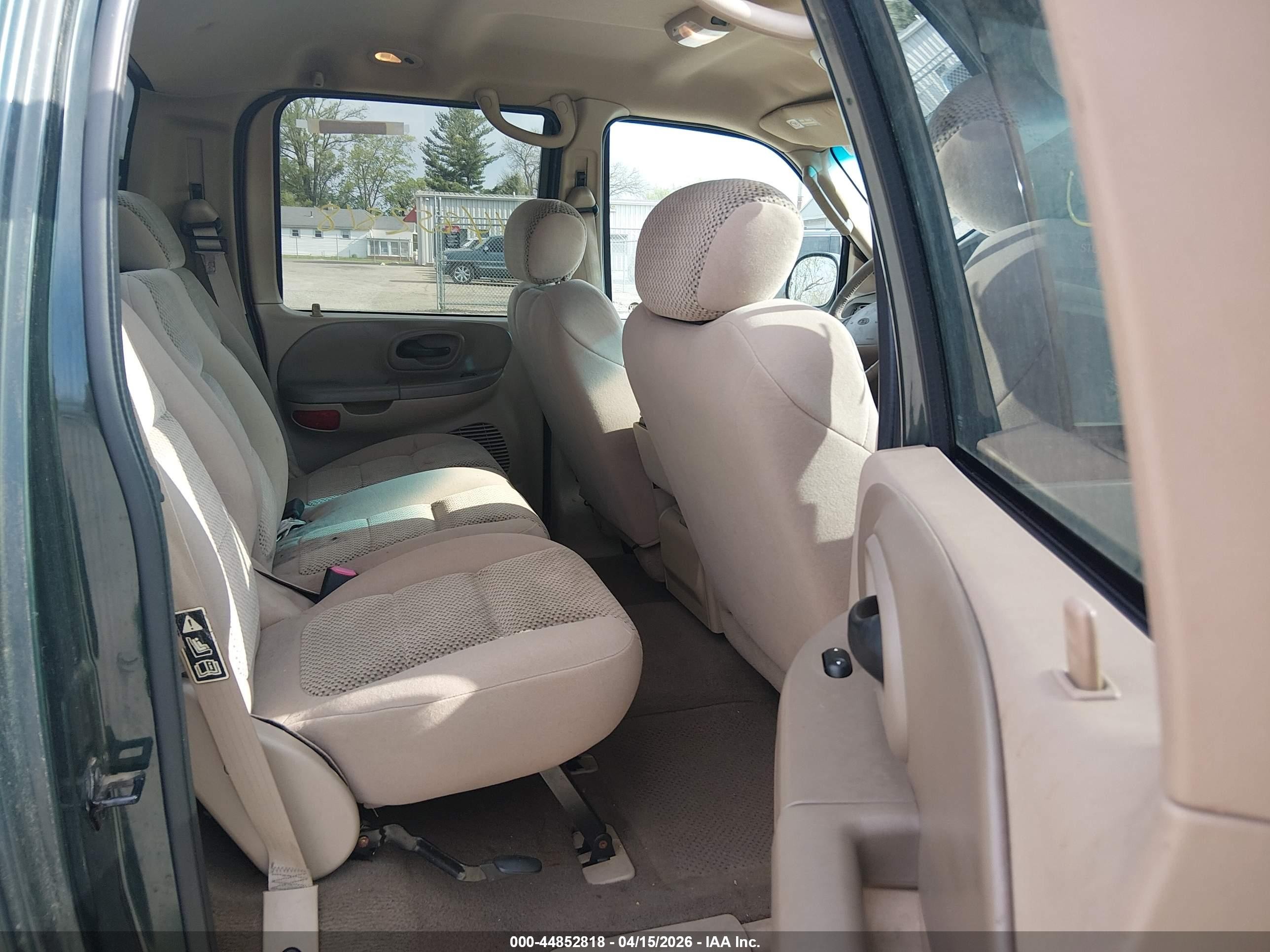 2002 Ford F-150 Lariat/xlt Зеленый vin: 1FTRW07662KD62261