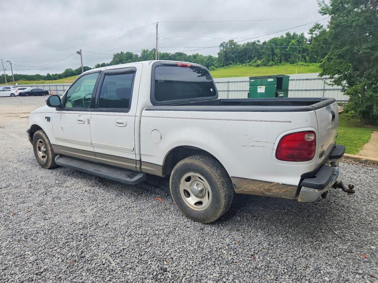 2001 Ford F150 Supercrew Белый vin: 1FTRW07671KB98422
