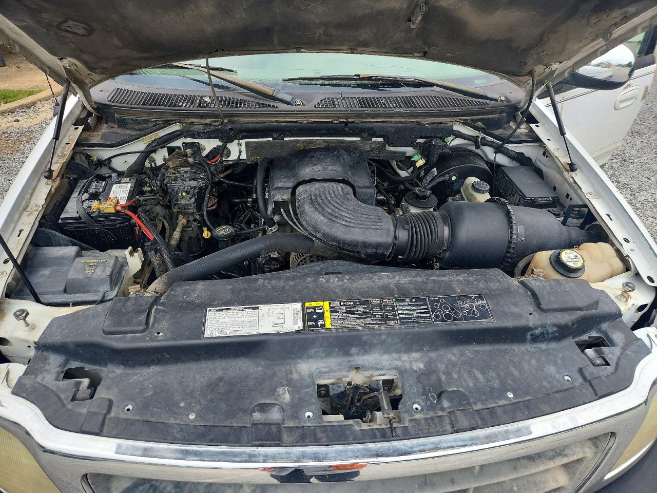 2001 Ford F150 Supercrew Белый vin: 1FTRW07671KB98422