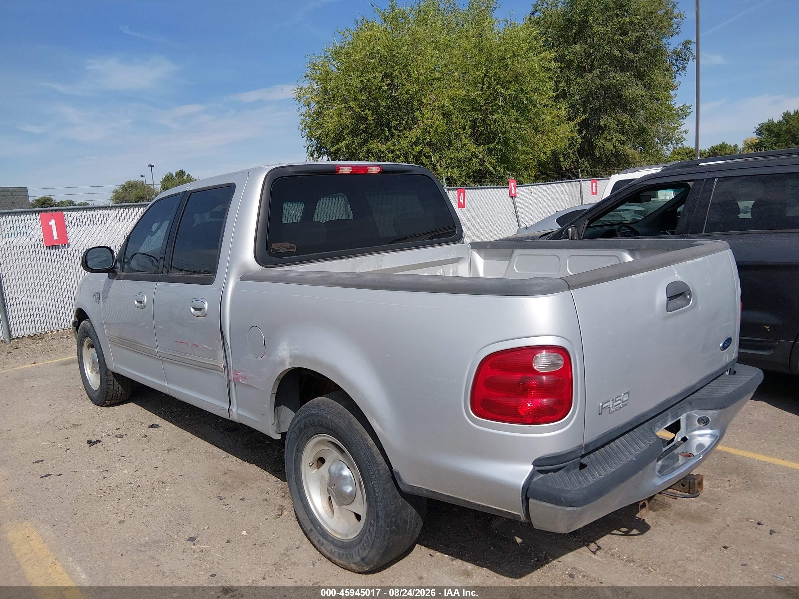 2002 Ford F-150 Lariat/xlt Silver vin: 1FTRW07672KC80281