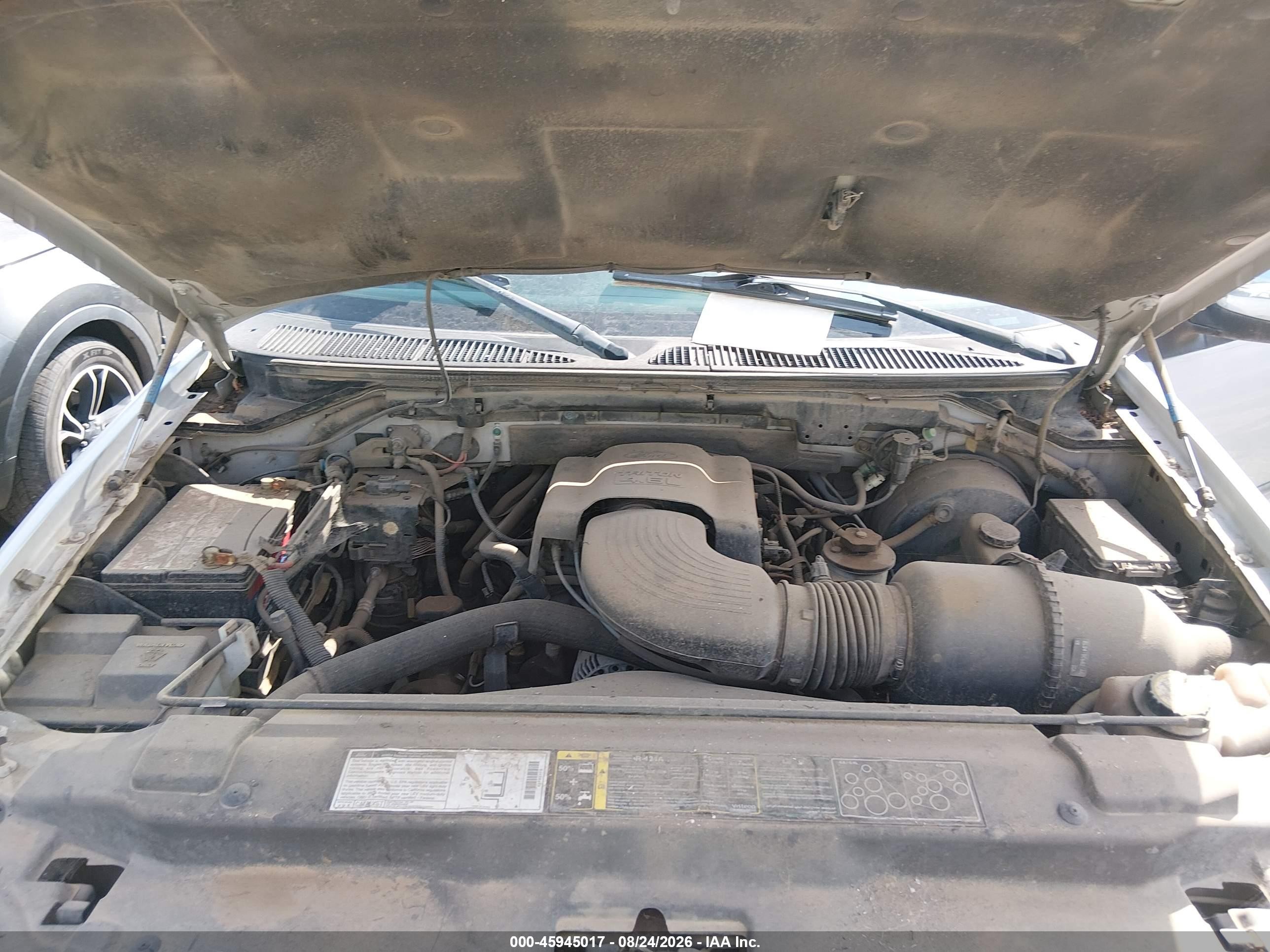 2002 Ford F-150 Lariat/xlt Silver vin: 1FTRW07672KC80281