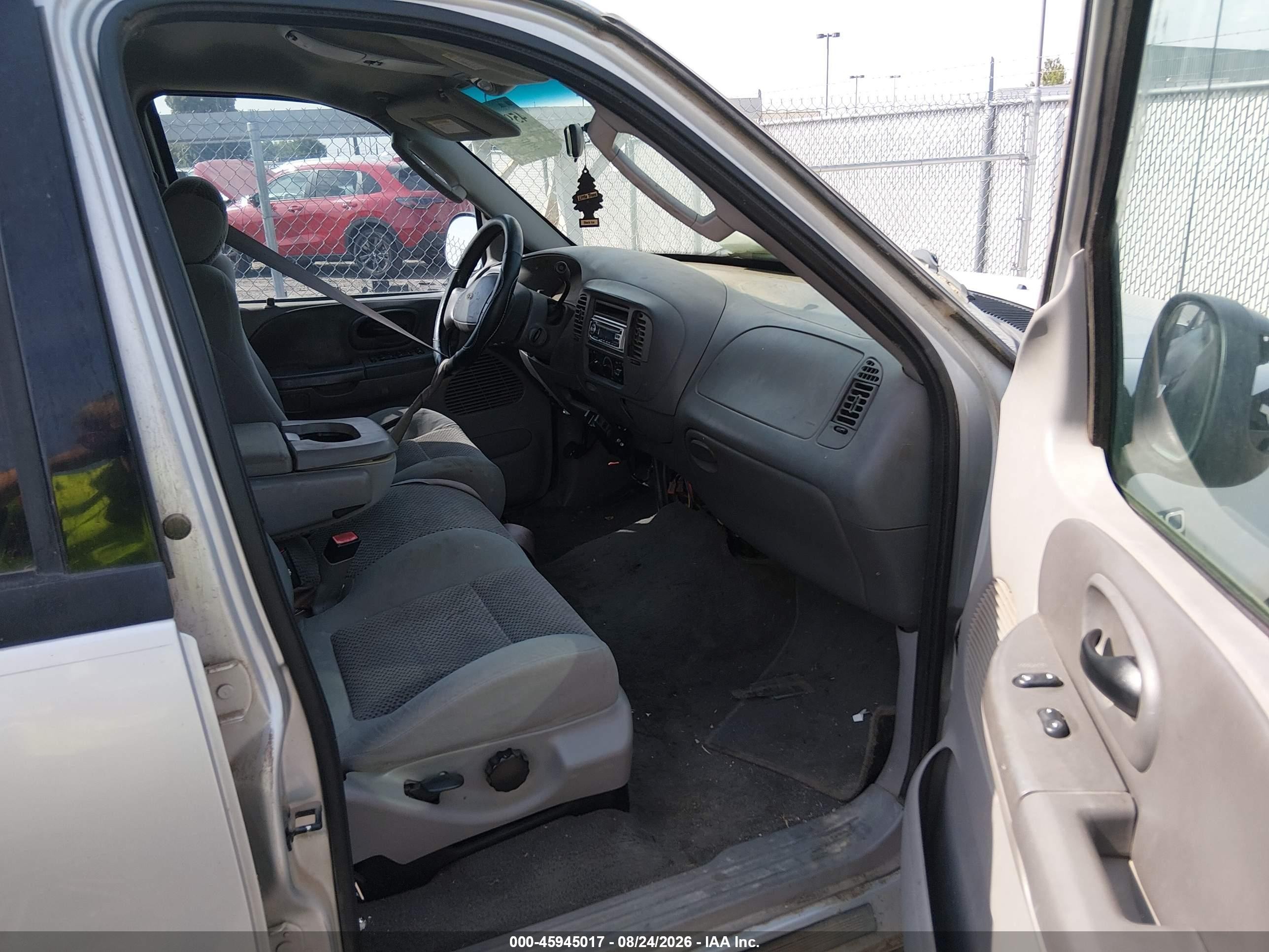 2002 Ford F-150 Lariat/xlt Silver vin: 1FTRW07672KC80281
