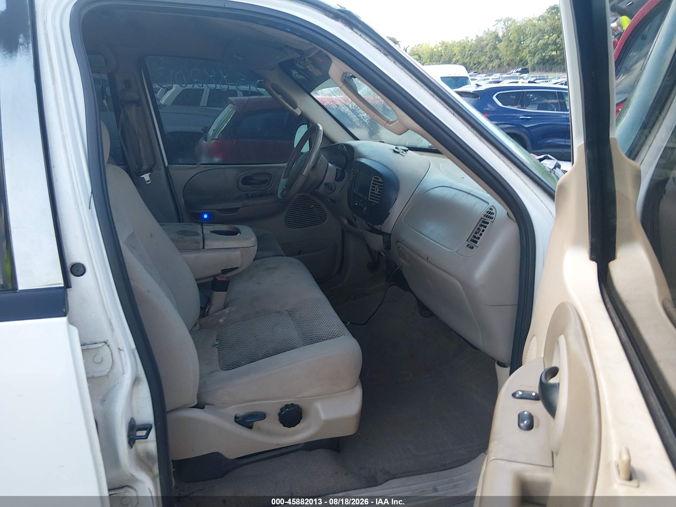2002 Ford F-150 Lariat/xlt Белый vin: 1FTRW07672KE25318