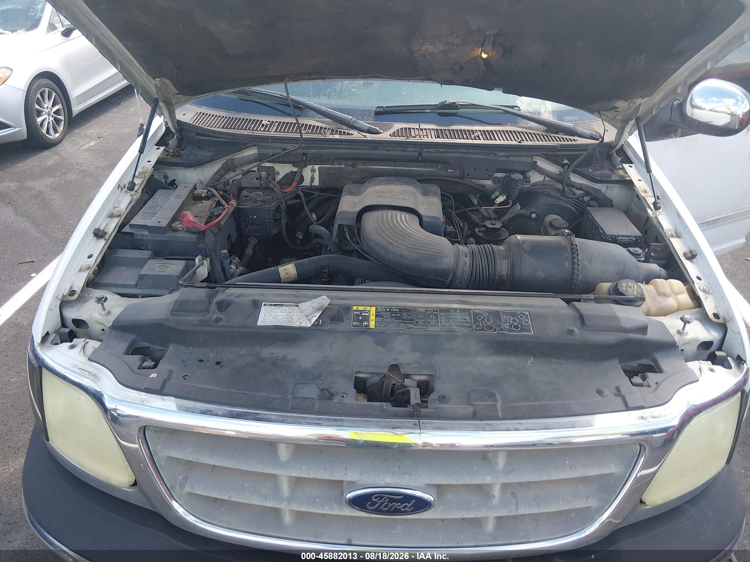 2002 Ford F-150 Lariat/xlt Белый vin: 1FTRW07672KE25318