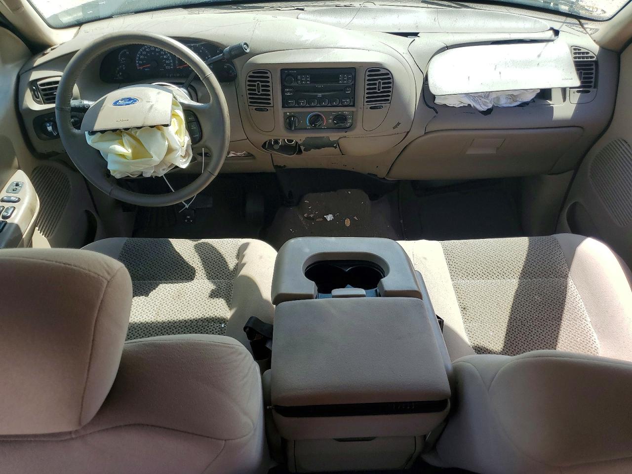 2003 Ford F150 Supercrew Tan vin: 1FTRW07673KC11463